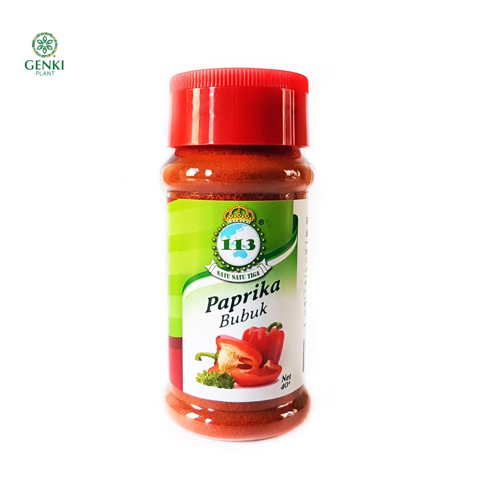 113 Paprika Powder / Ground Paprika - 40 gr