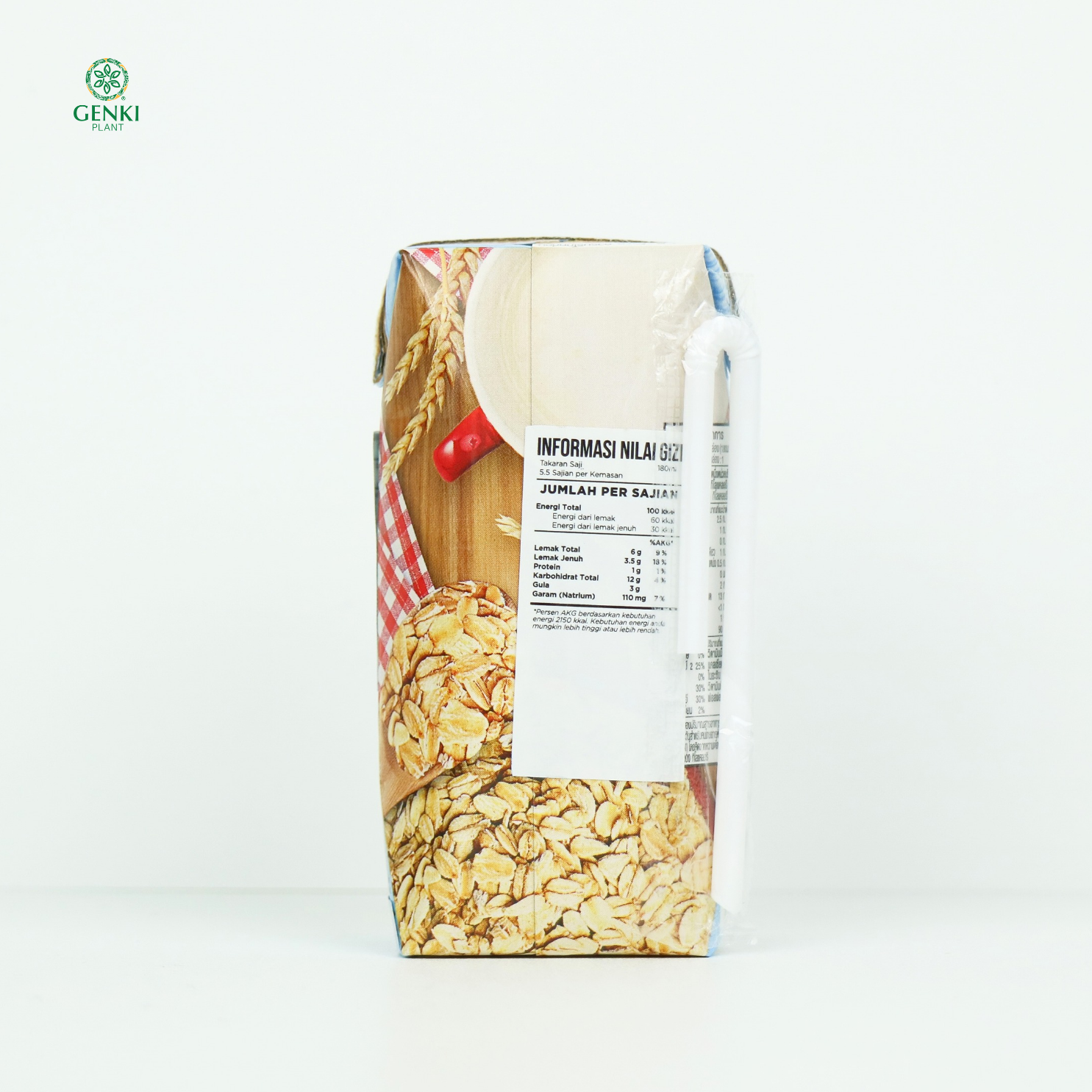 137 Degrees Oat Milk Unsweetened / Susu Oat - 180 ml thumbnail 2