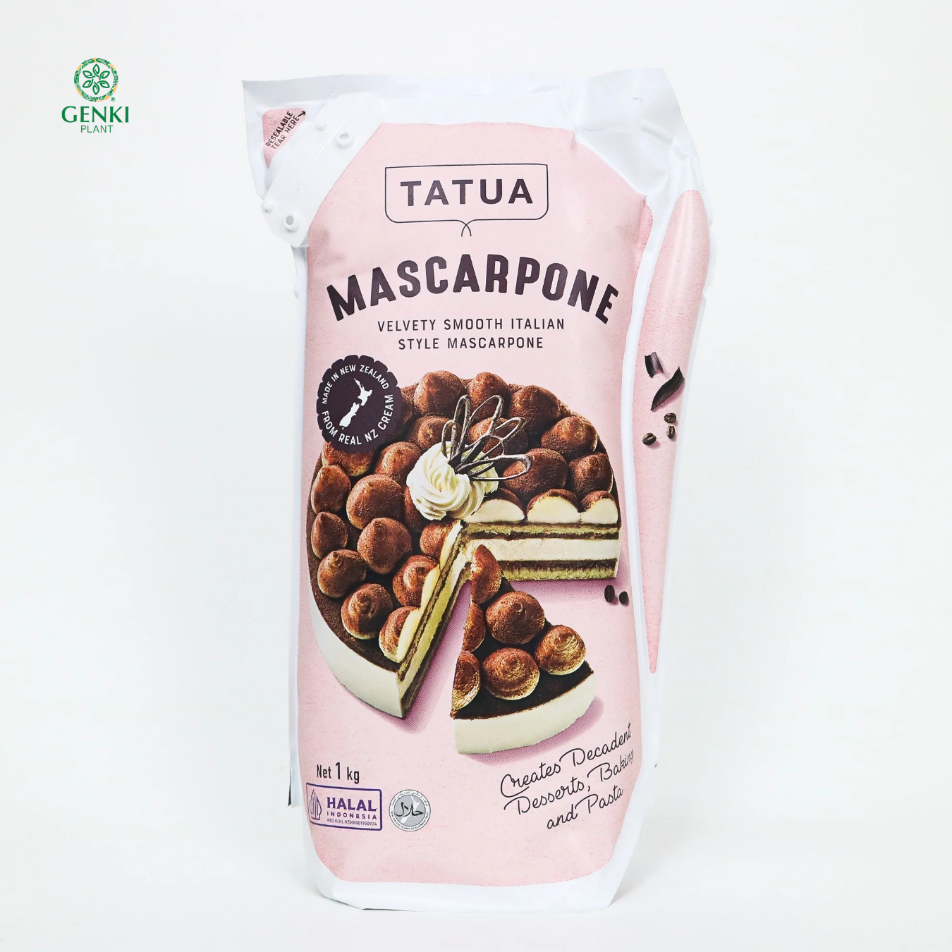 Tatua Mascarpone Cheese / Keju Mascarpone - 1 Kg