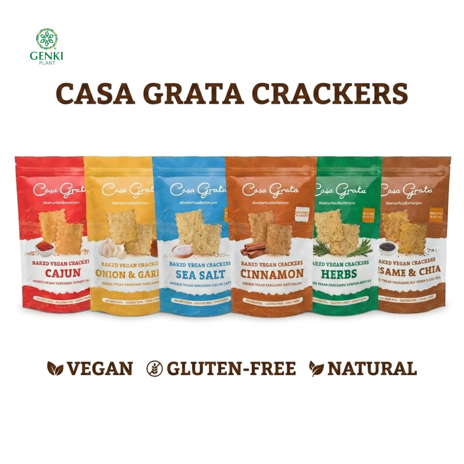 Casa Grata Crackers - 70 g