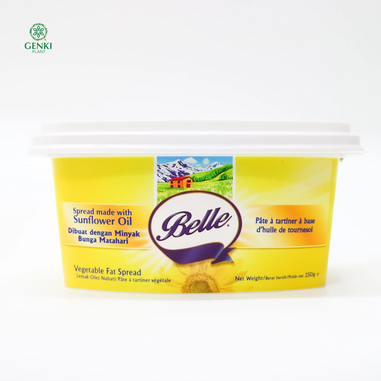 Belle Margarine Sunflower Oil Spread - 250 g