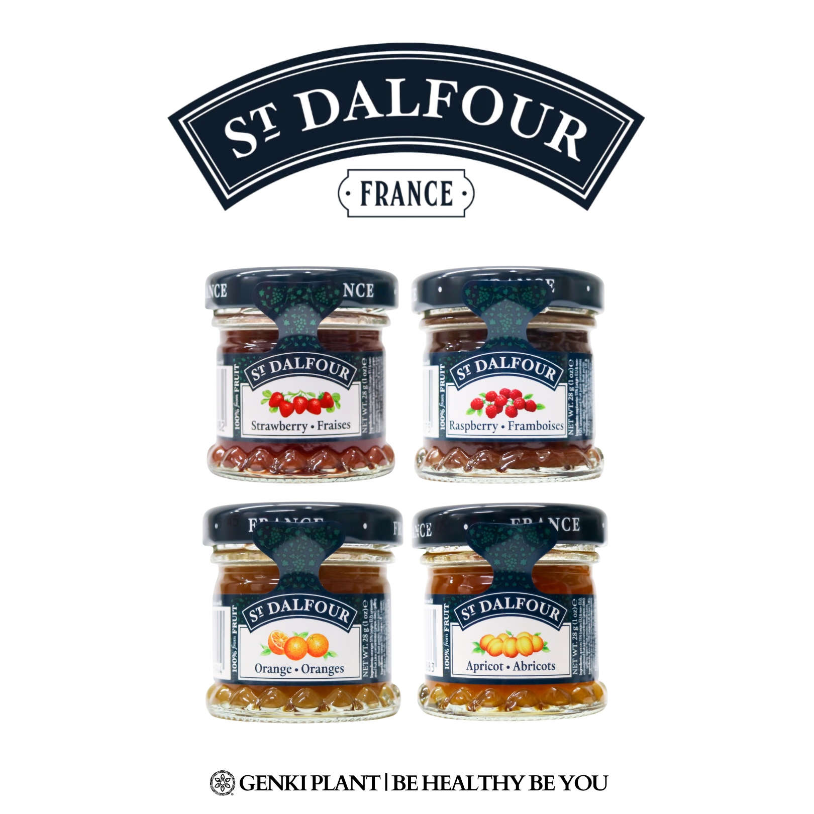 St Dalfour Selai Buah Prancis / Jam Fruit Spread - 28 g