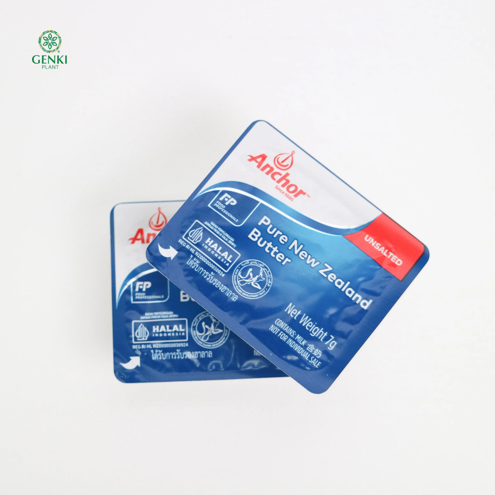 Anchor Unsalted Butter Minidish / Mentega Tawar - 7 g thumbnail 2