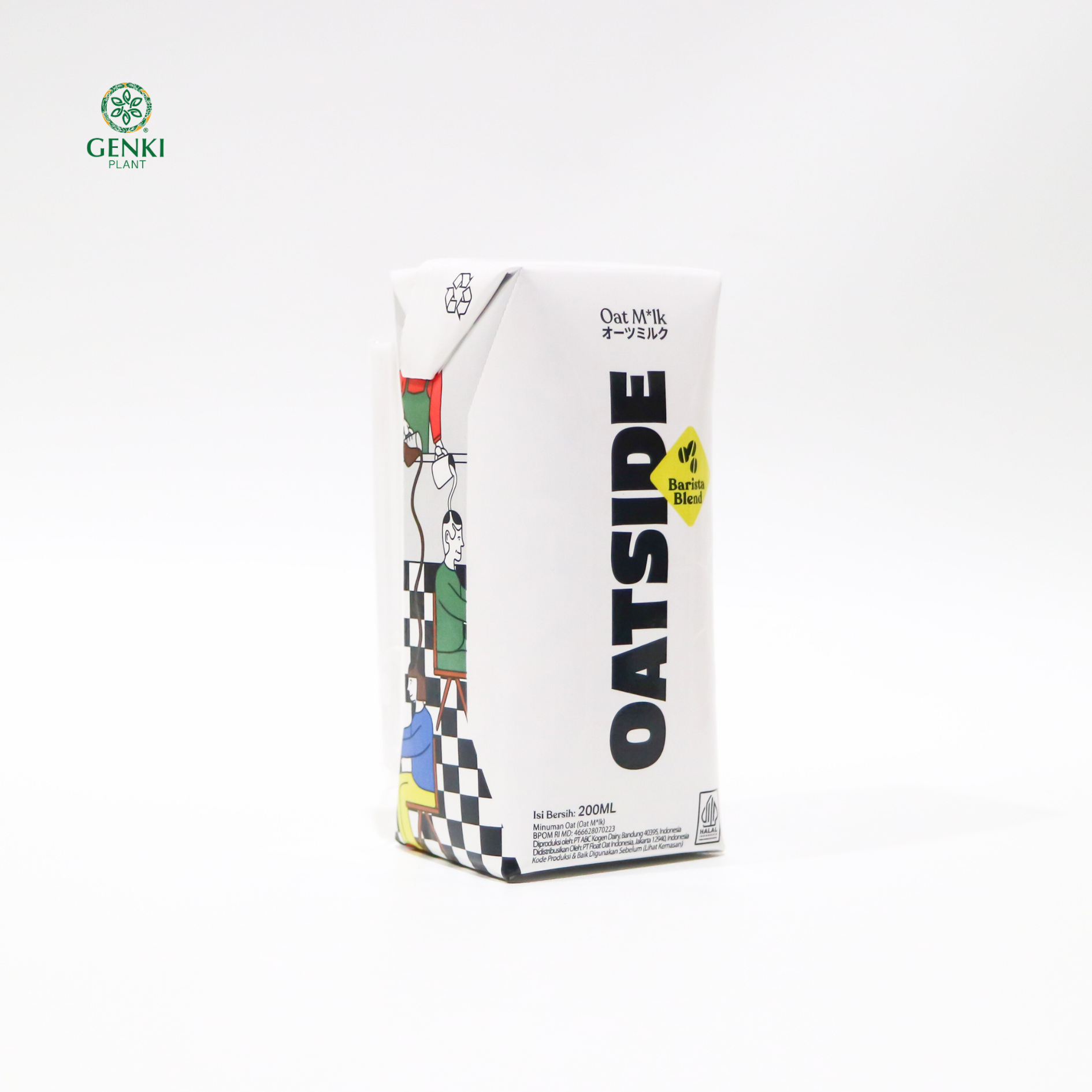 Oatside Barista Blend Oat Milk / Susu Gandum - 200 ml thumbnail 2