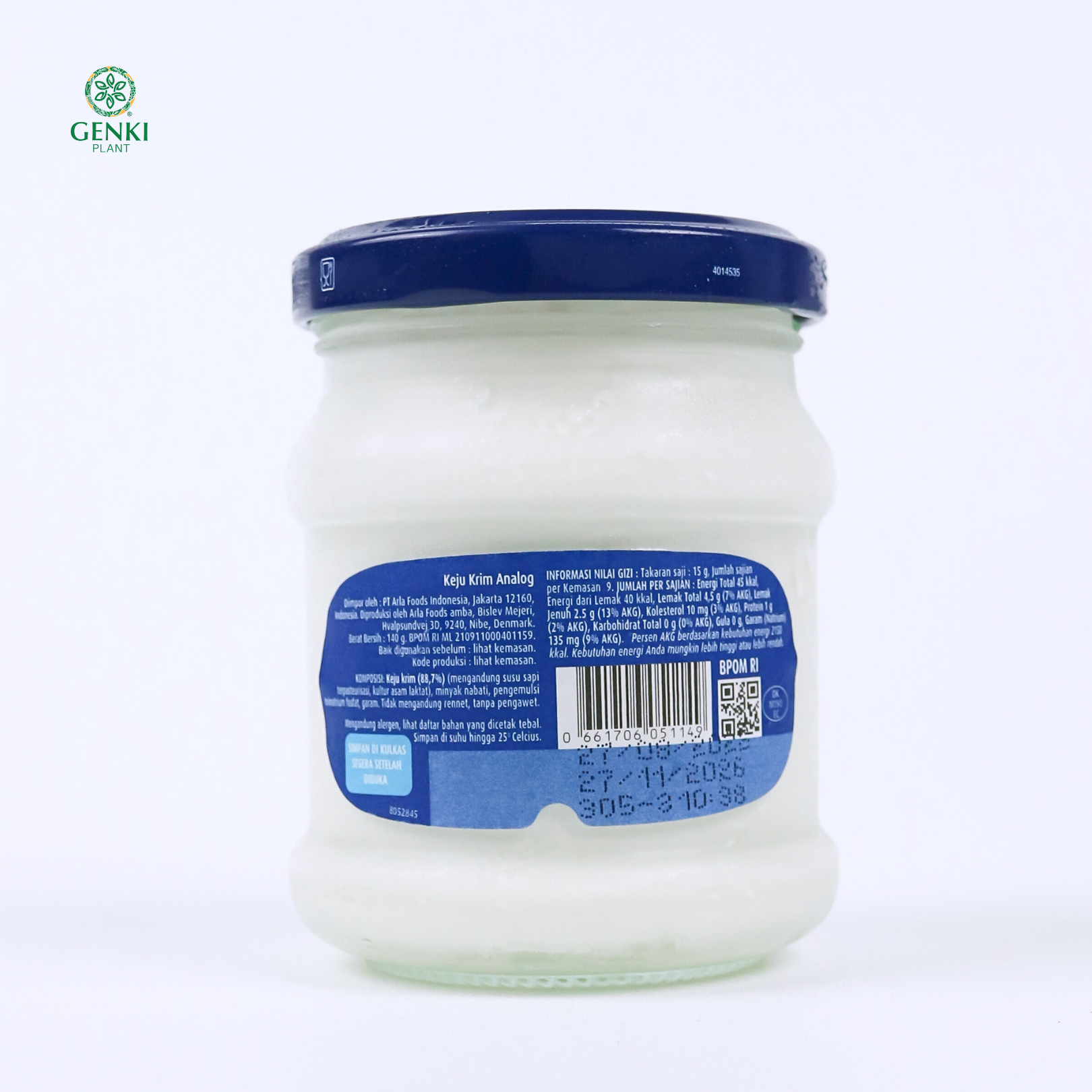 Puck Cream Cheese Spread / Keju Oles - 140 g thumbnail 2