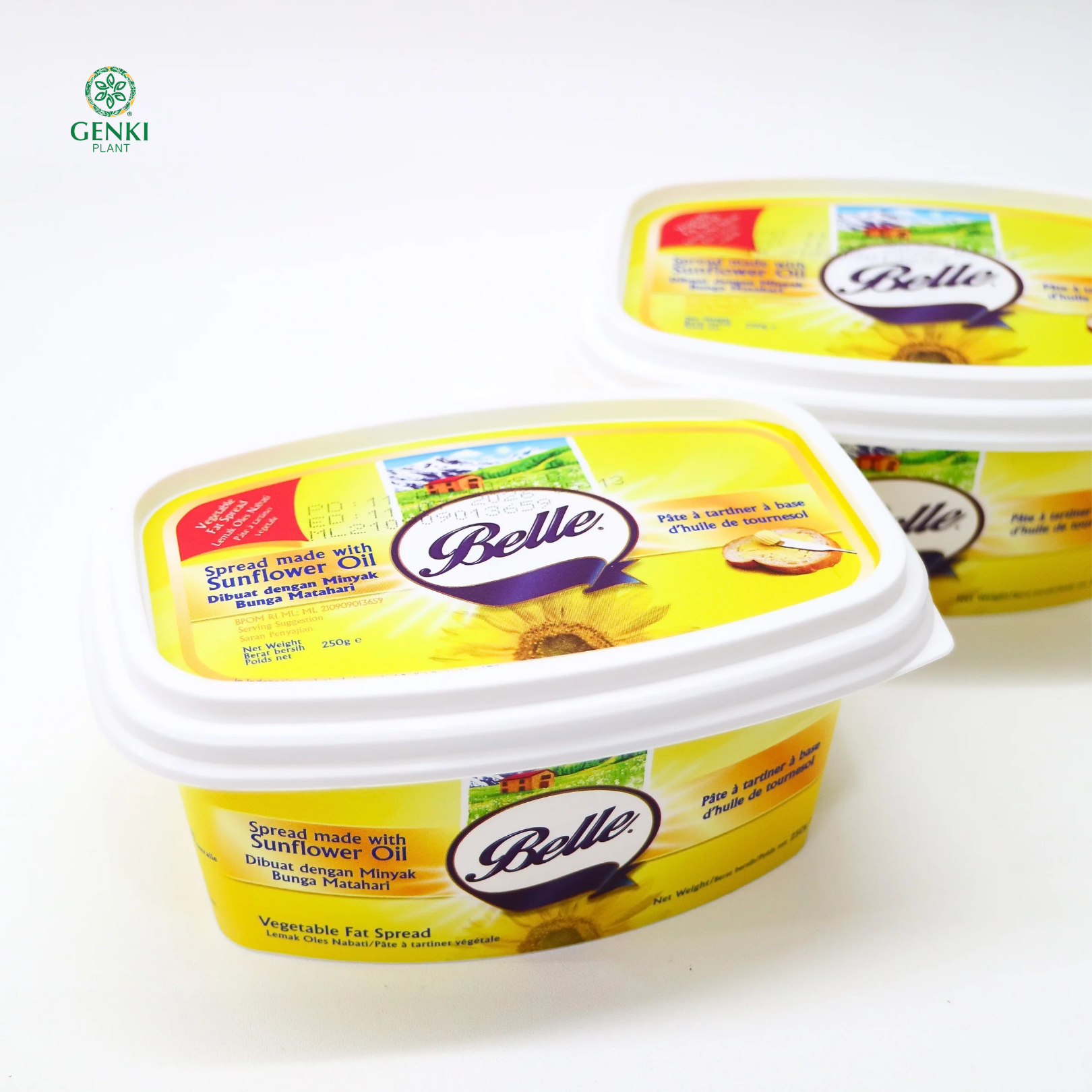 Belle Margarine Sunflower Oil Spread - 250 g thumbnail 4