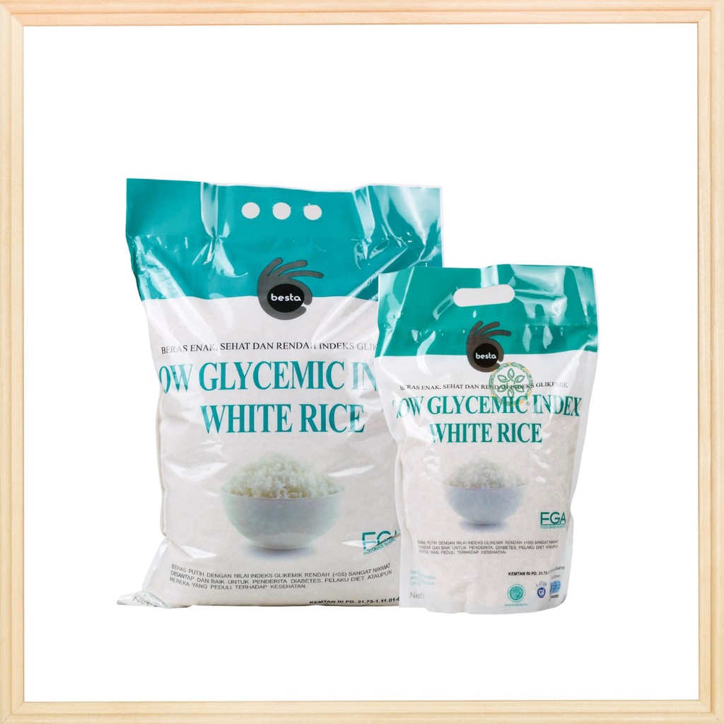 Besta Beras Putih  (Low Glycemic Index) - 2 L thumbnail 2