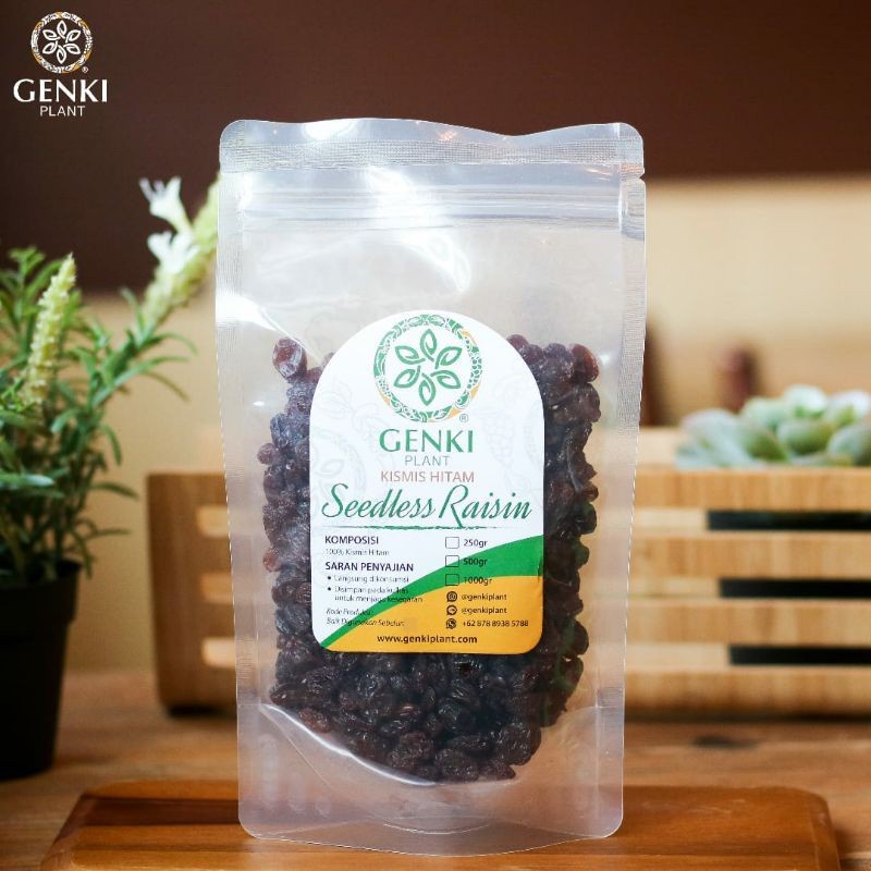 Dark Raisin / Kismis Hitam (Seedless USA) - 250 g thumbnail 2