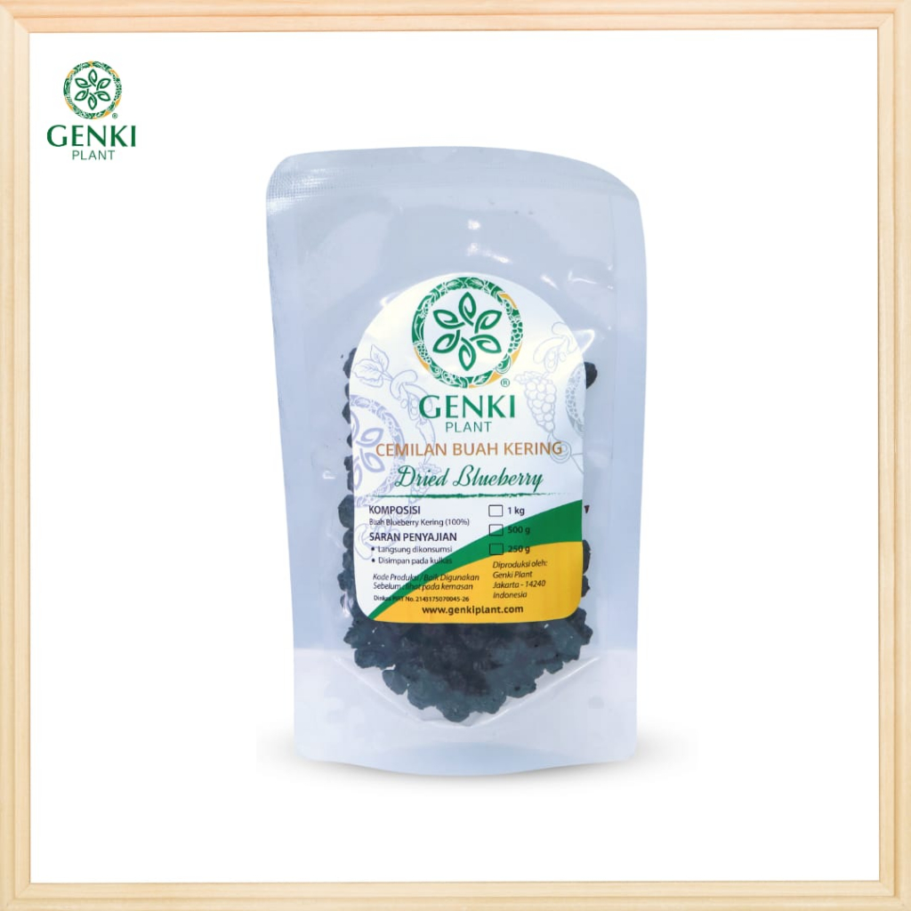 Genki Plant Blueberry Dried - 100 g
