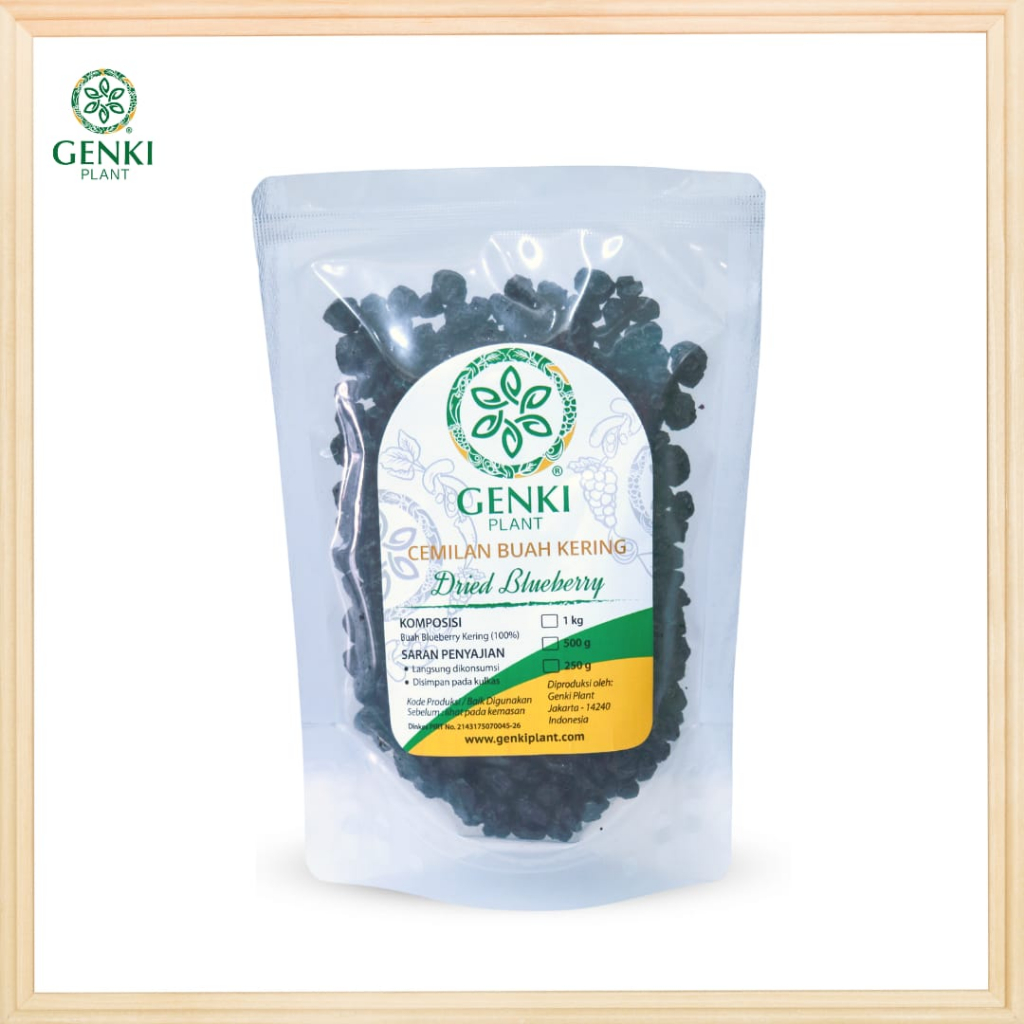 Genki Plant Blueberry Dried - 250 g