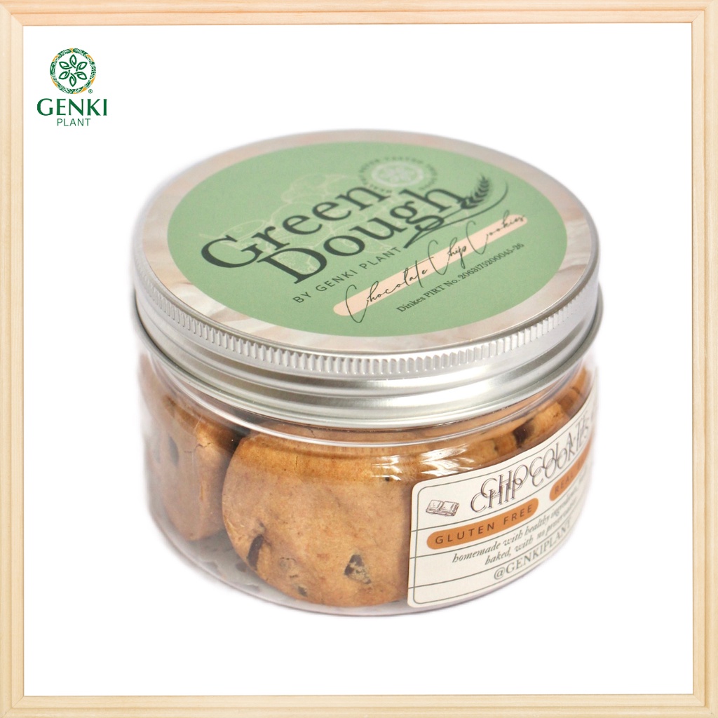 Green Dough Chocolate Chip Cookies - 120 g