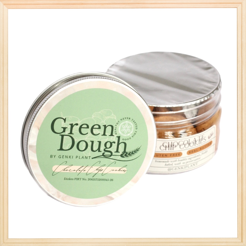 Green Dough Chocolate Chip Cookies - 120 g thumbnail 4