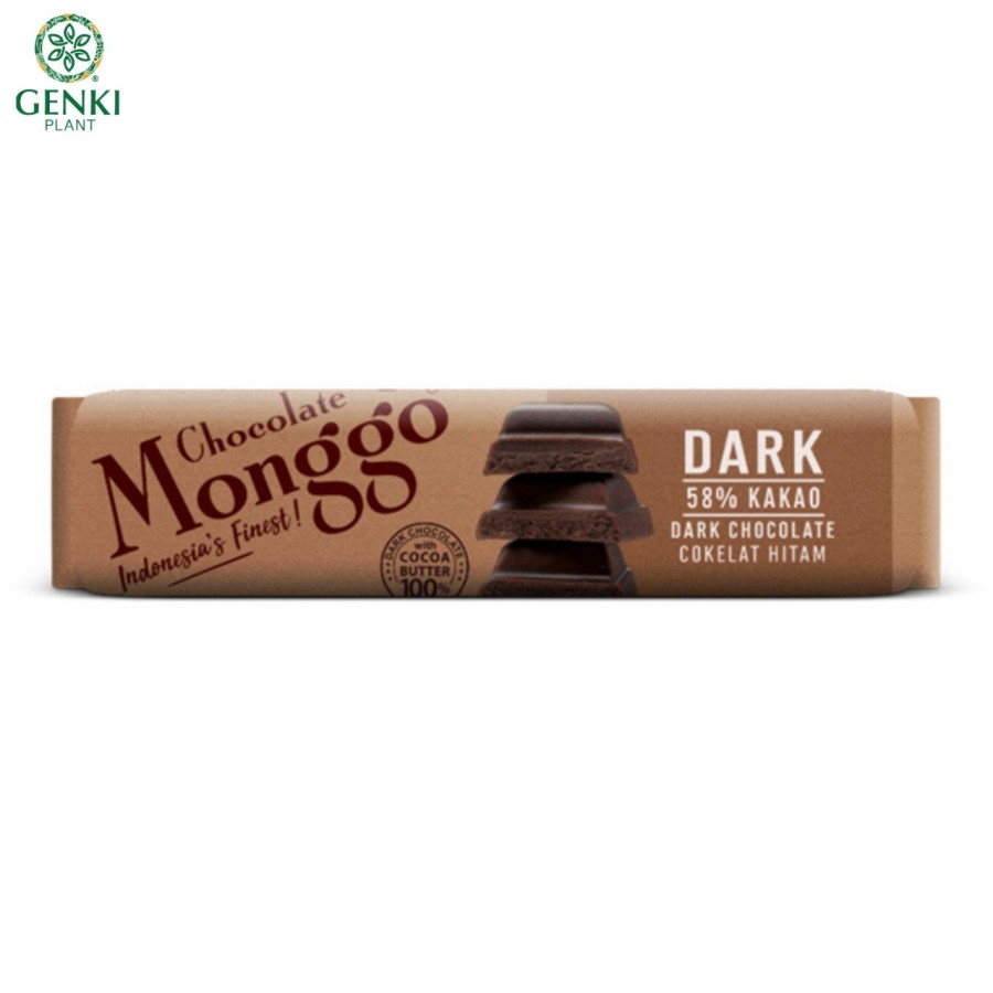 Chocolate Monggo Dark Chocolate 58% - 40 g
