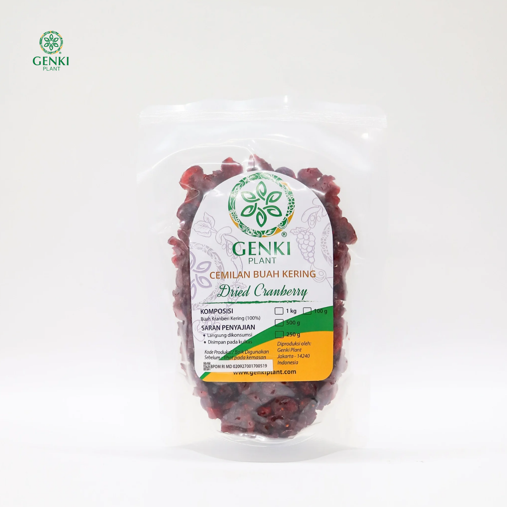 Dried Cranberry / Cranberries / Kranberi Kering - 250 g