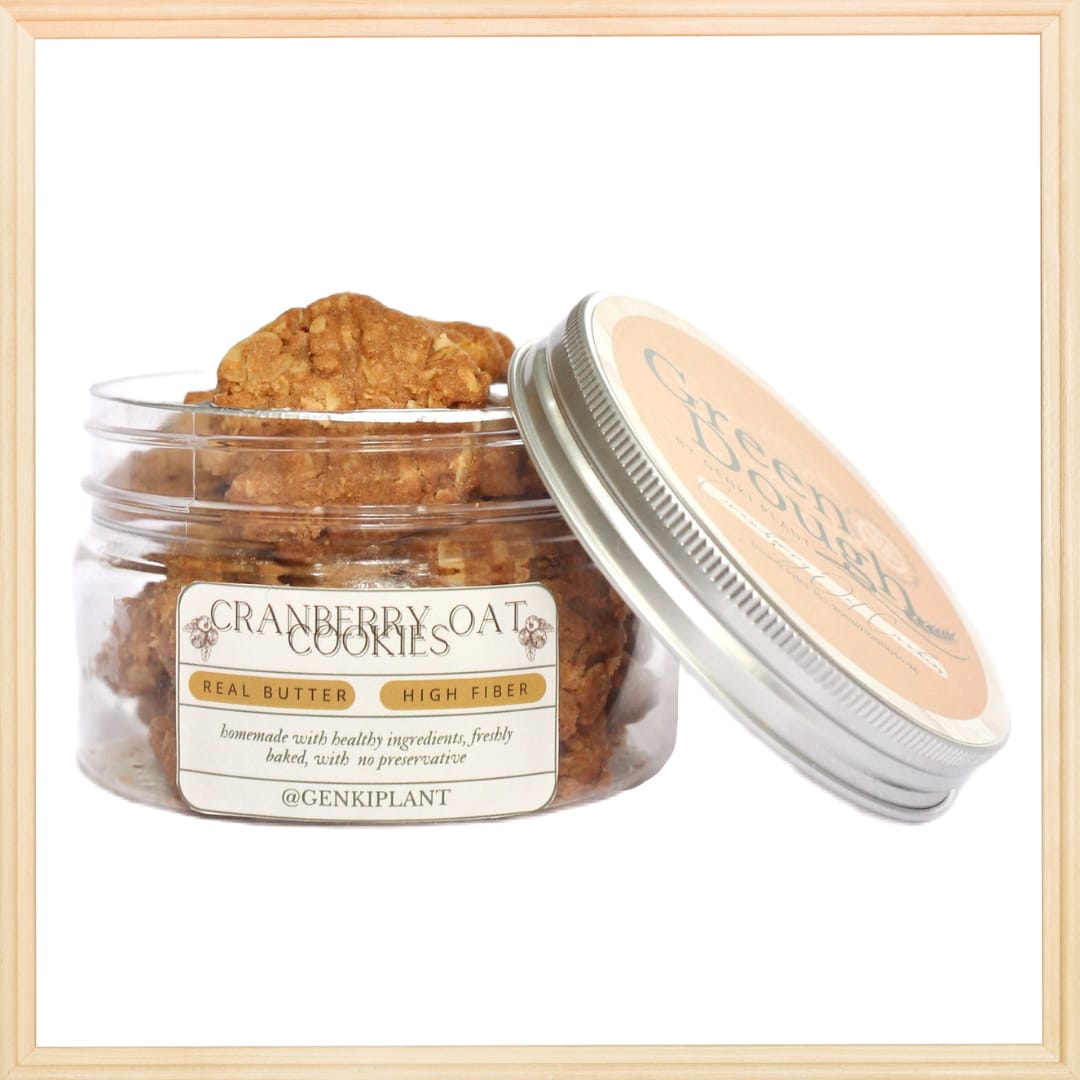 Green Dough Cranberry Oat Cookies - 140 g thumbnail 4