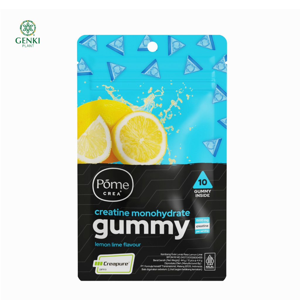 Pome Crea+ High Protein Creatine Gummy - 10 pcs