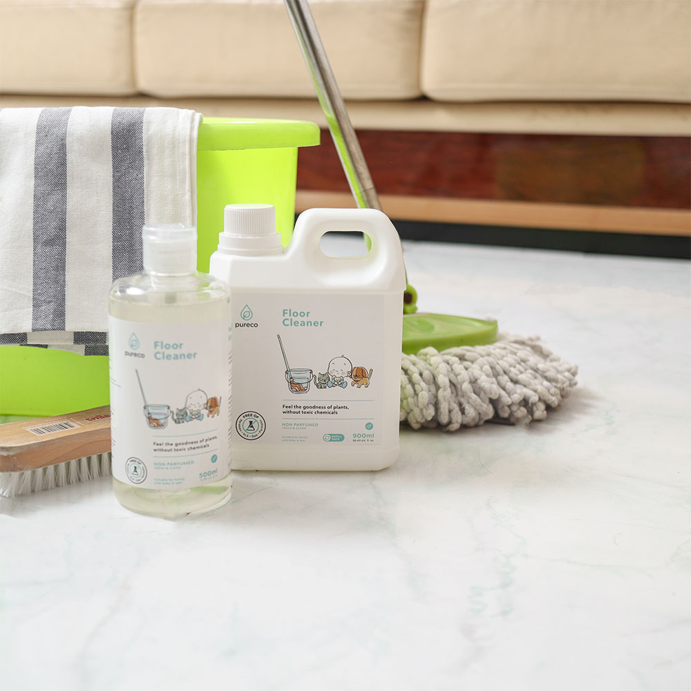 Pureco Floor Cleaner (Non Parfumed) - 900 ml thumbnail 2
