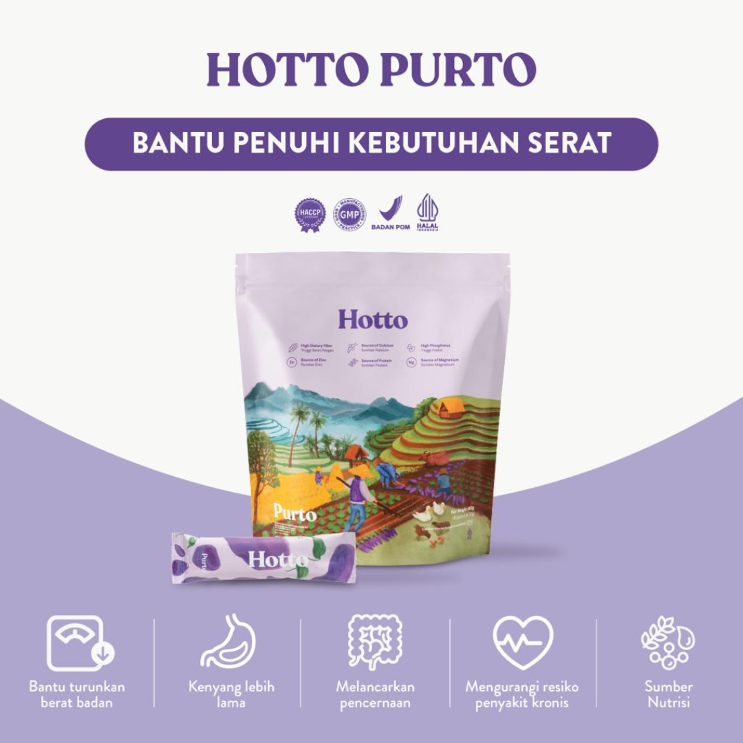 Hotto Purto Multigrain with Purple Potato / Sereal