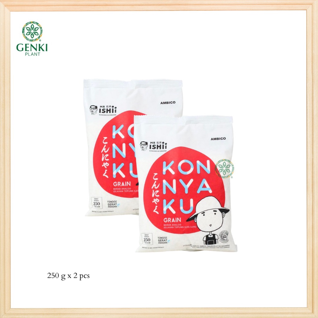 Shirataki Konnyaku Rice - 500 g (250 g x 2 pcs)