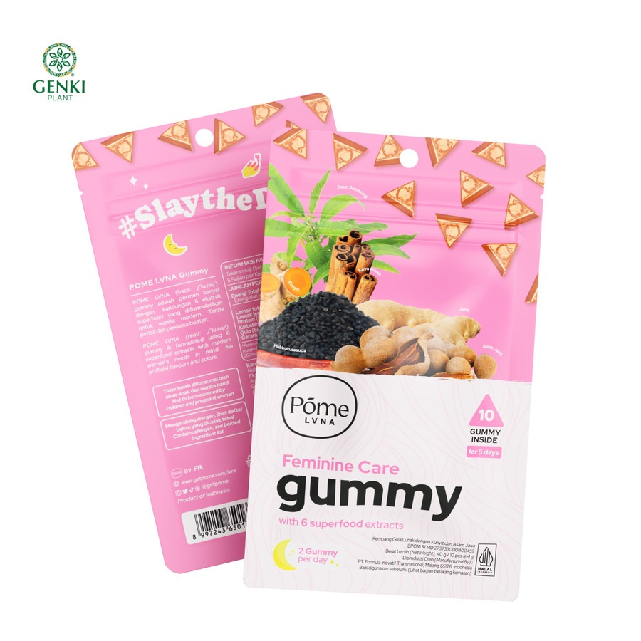 Pome LVNA Feminine Care Gummy - 10 pcs thumbnail 3