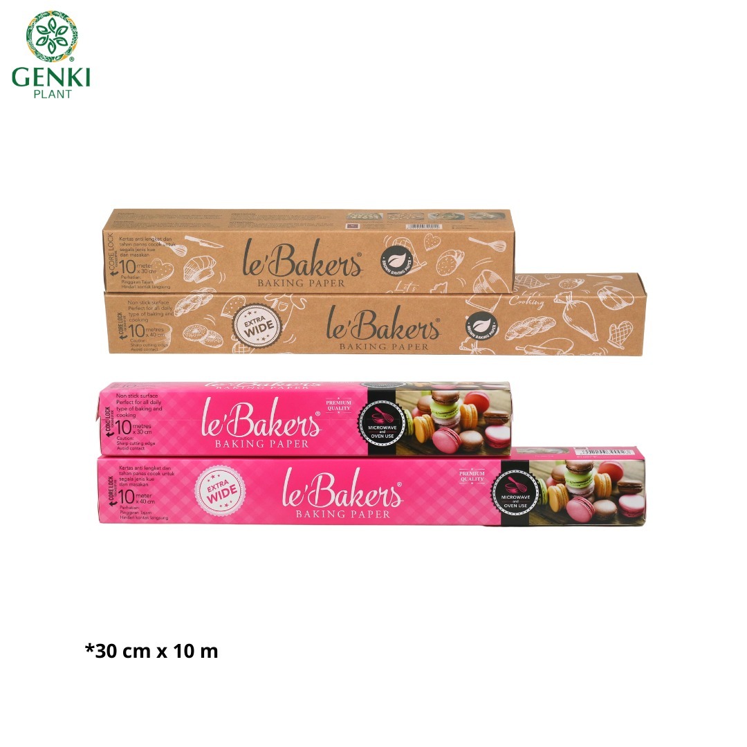 Le Bakers Baking Paper Roll - 30 cm x 10 m