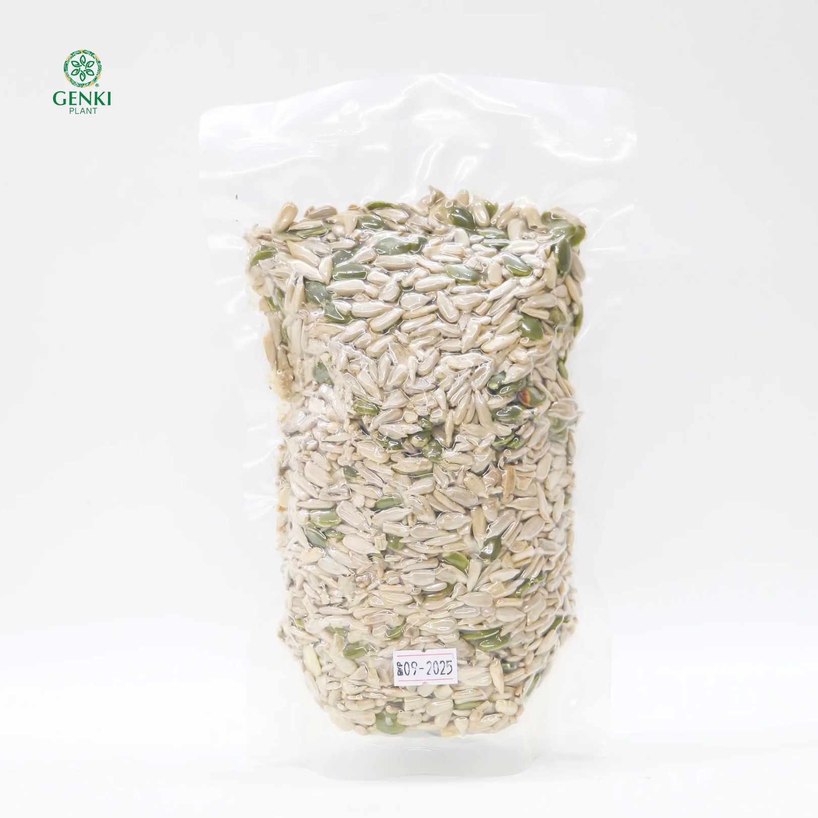Genki Plant Bijian Campur Panggang / Roasted Mix Seed - 500 g thumbnail 2