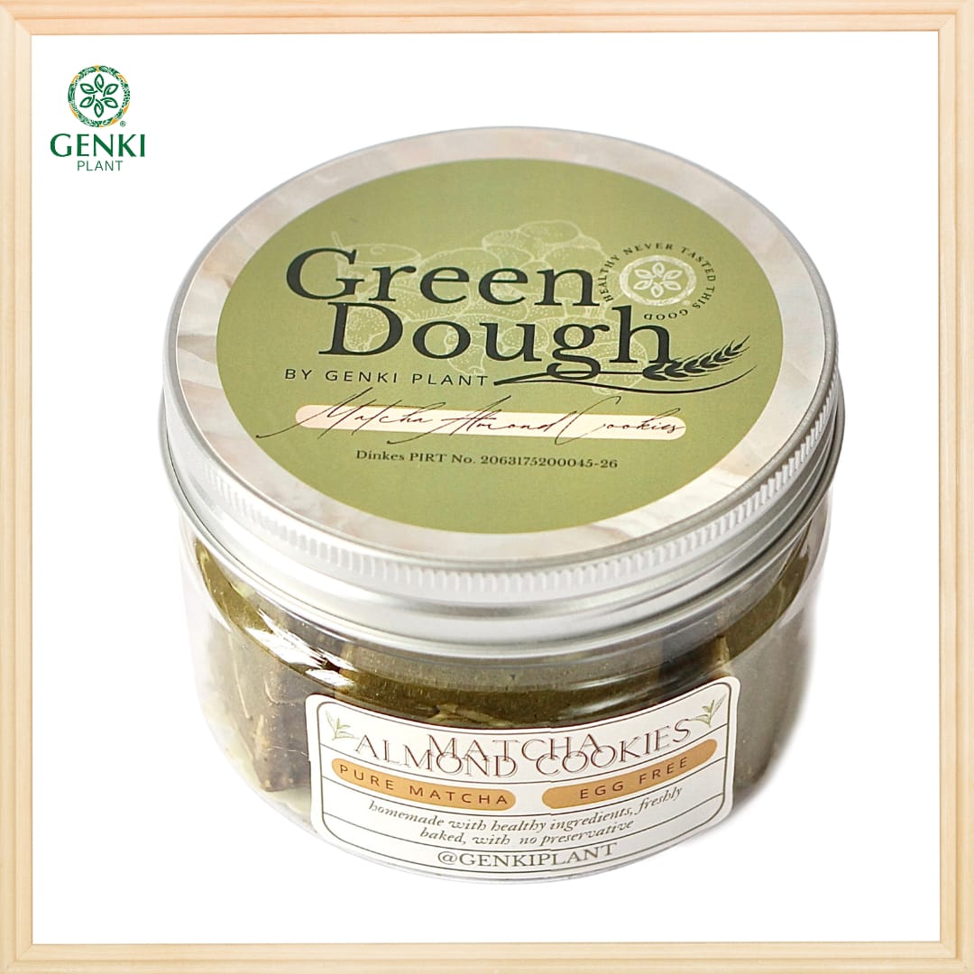Green Dough Matcha Almond Cookies - 110 g