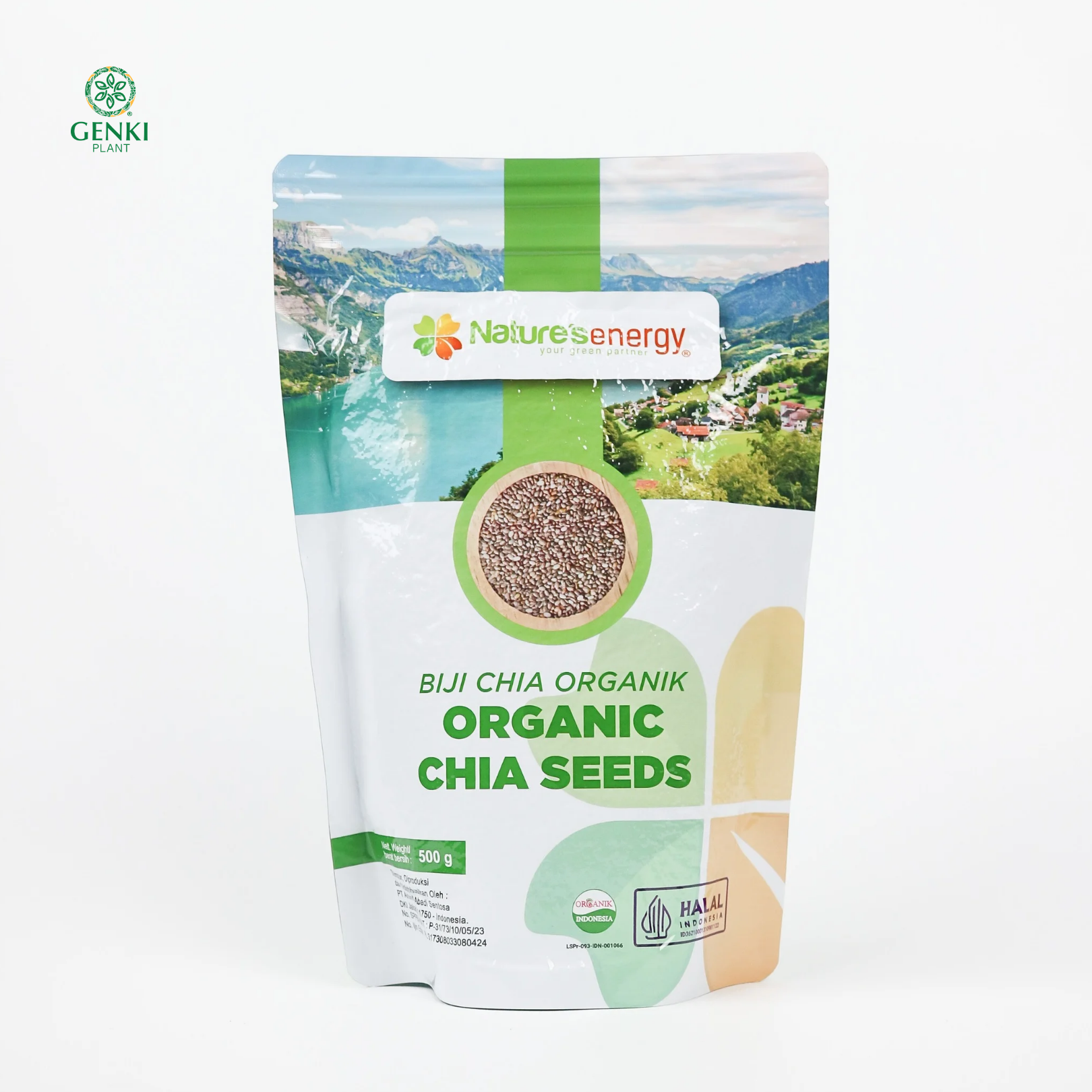 Nature's Energy Organic Black Chia Seed  - 500g