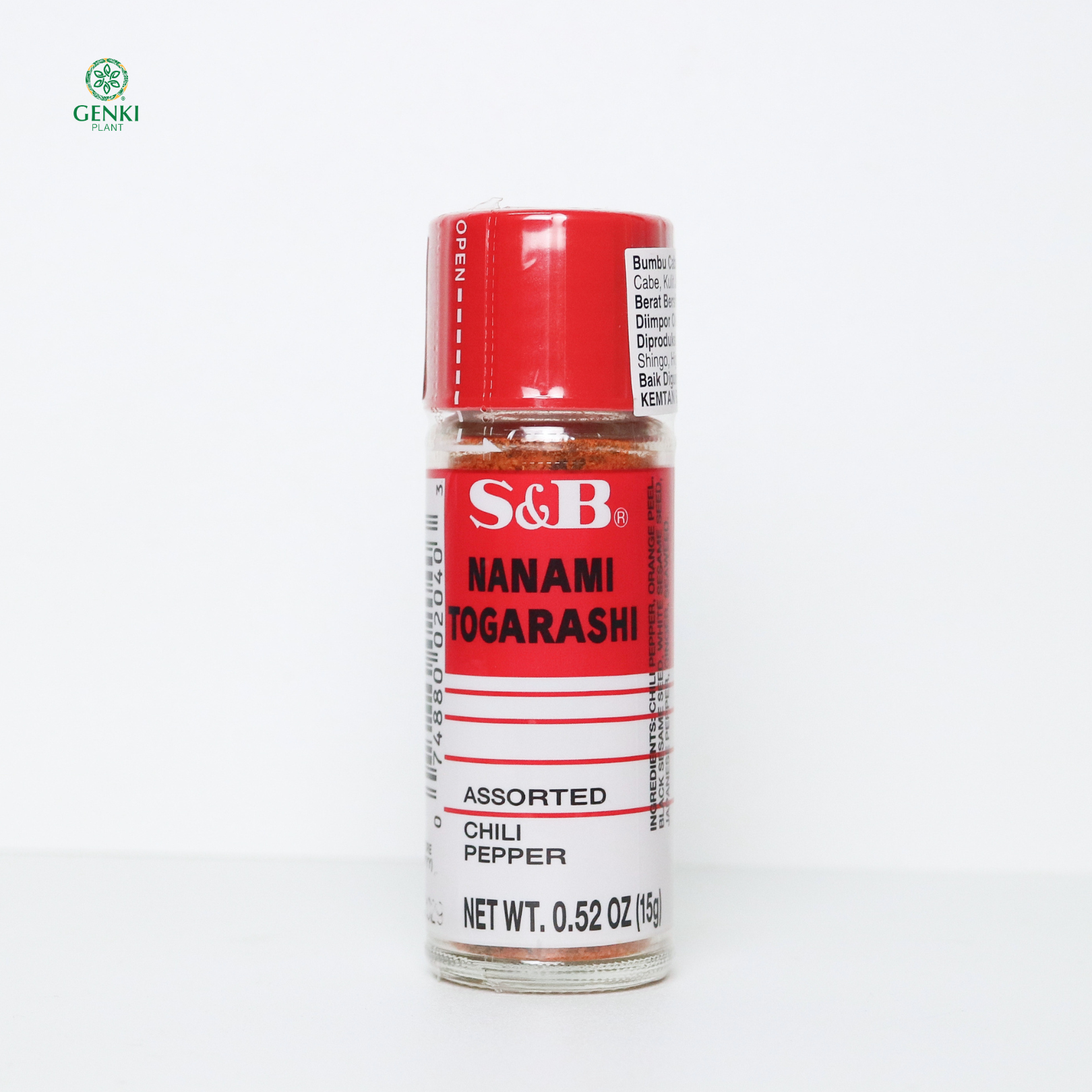 S&B Nanami Togarashi / Chili Powder / Bumbu Cabai Khas Jepang - 15 g thumbnail 2