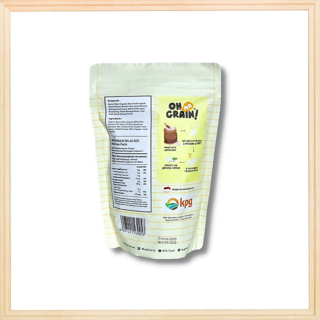 Oh Ma Grain Onion Chicken - 50 g thumbnail 2