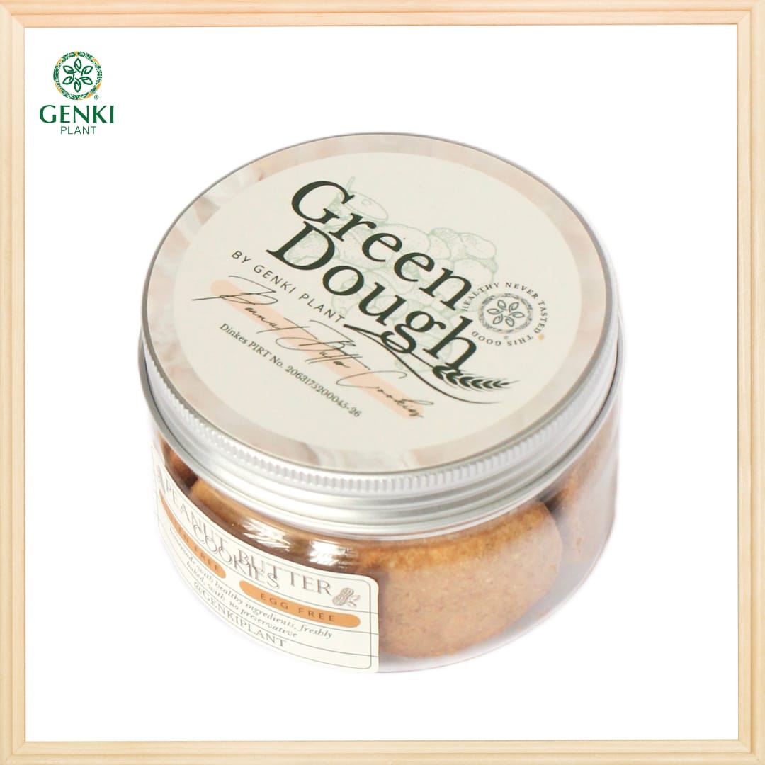 Green Dough Peanut Butter Cookies - 120 g
