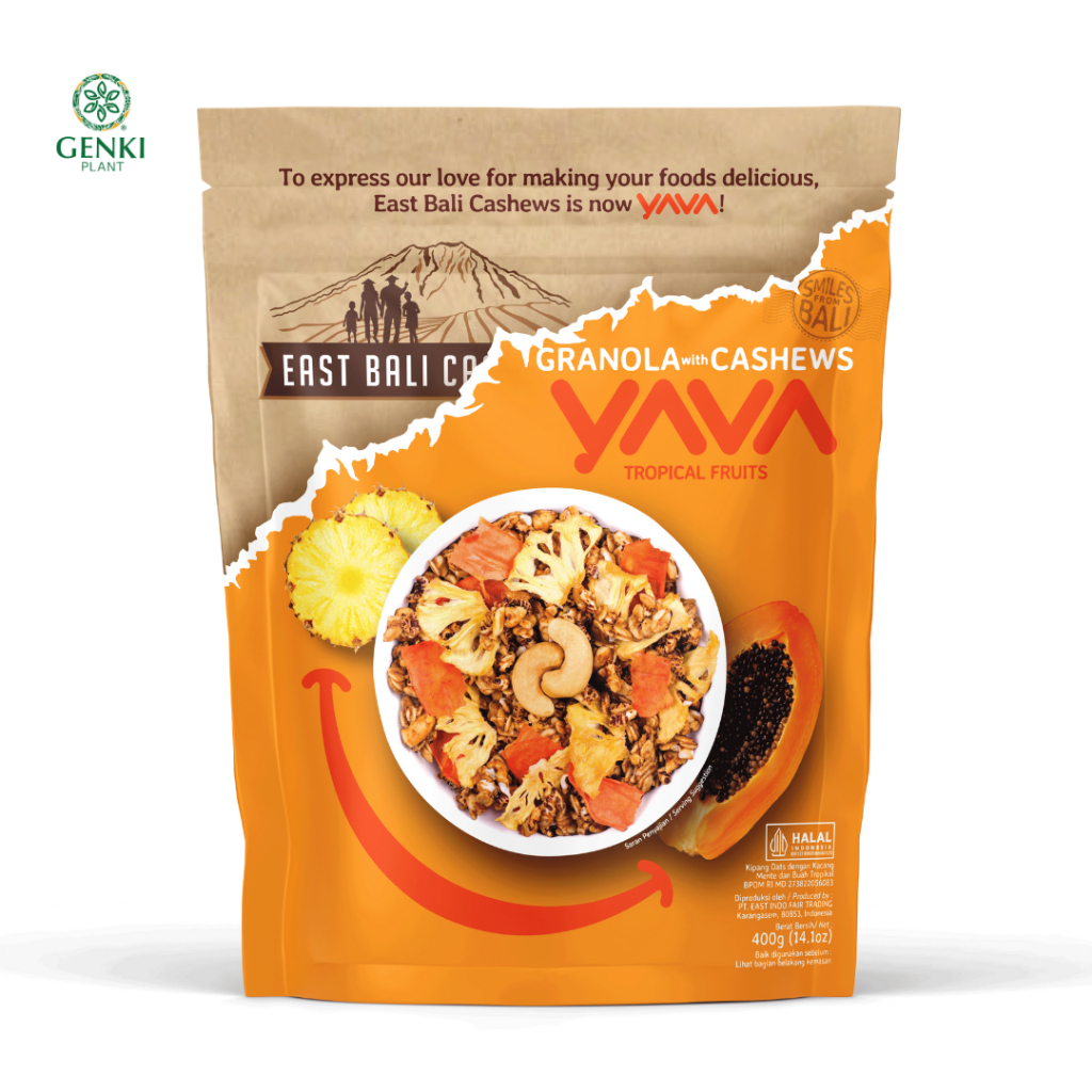 Granola Tropical Fruits (East Bali Cashews) - 400 g