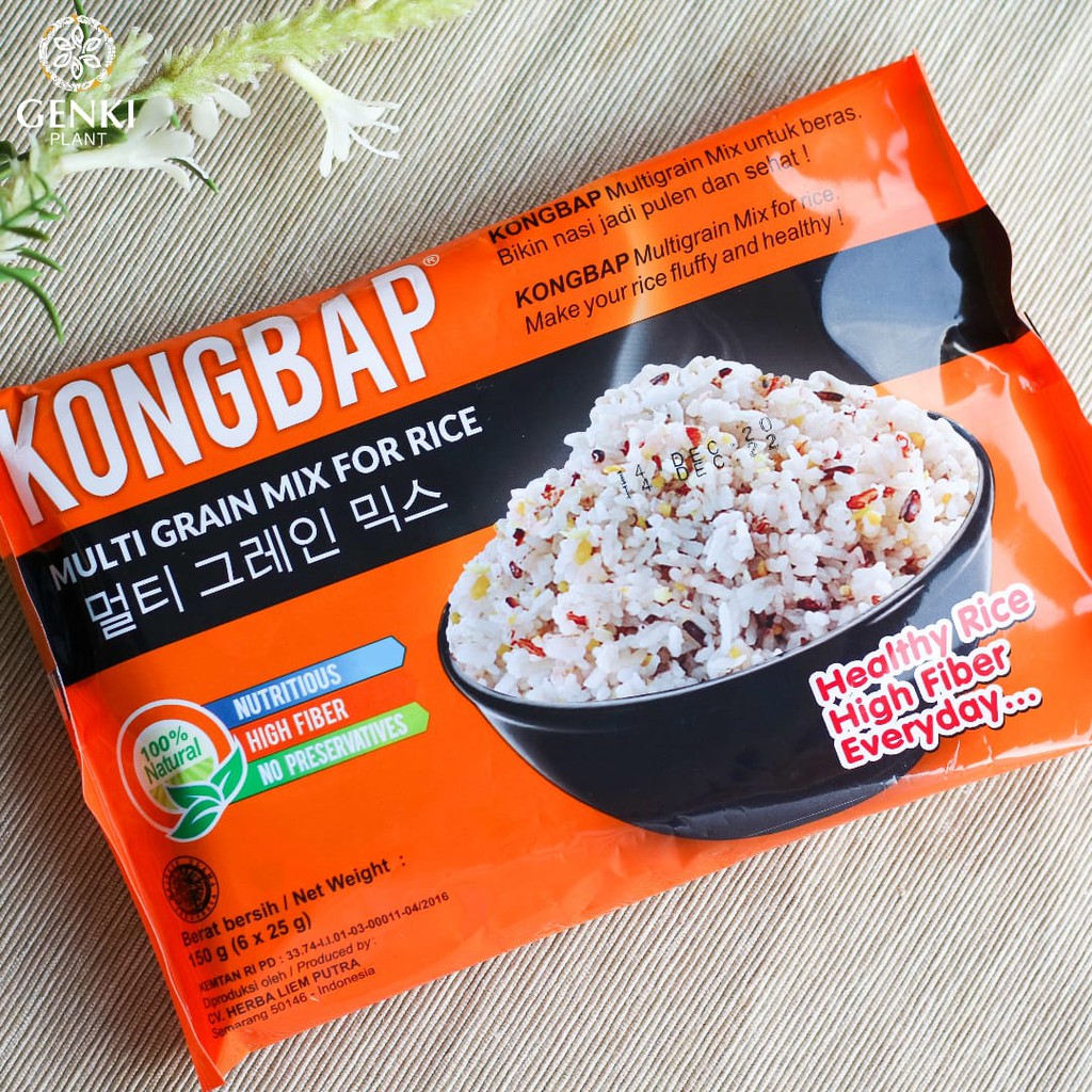 Kongbap Multi Grain Mix - 150 g (6 x 25 g) thumbnail 4