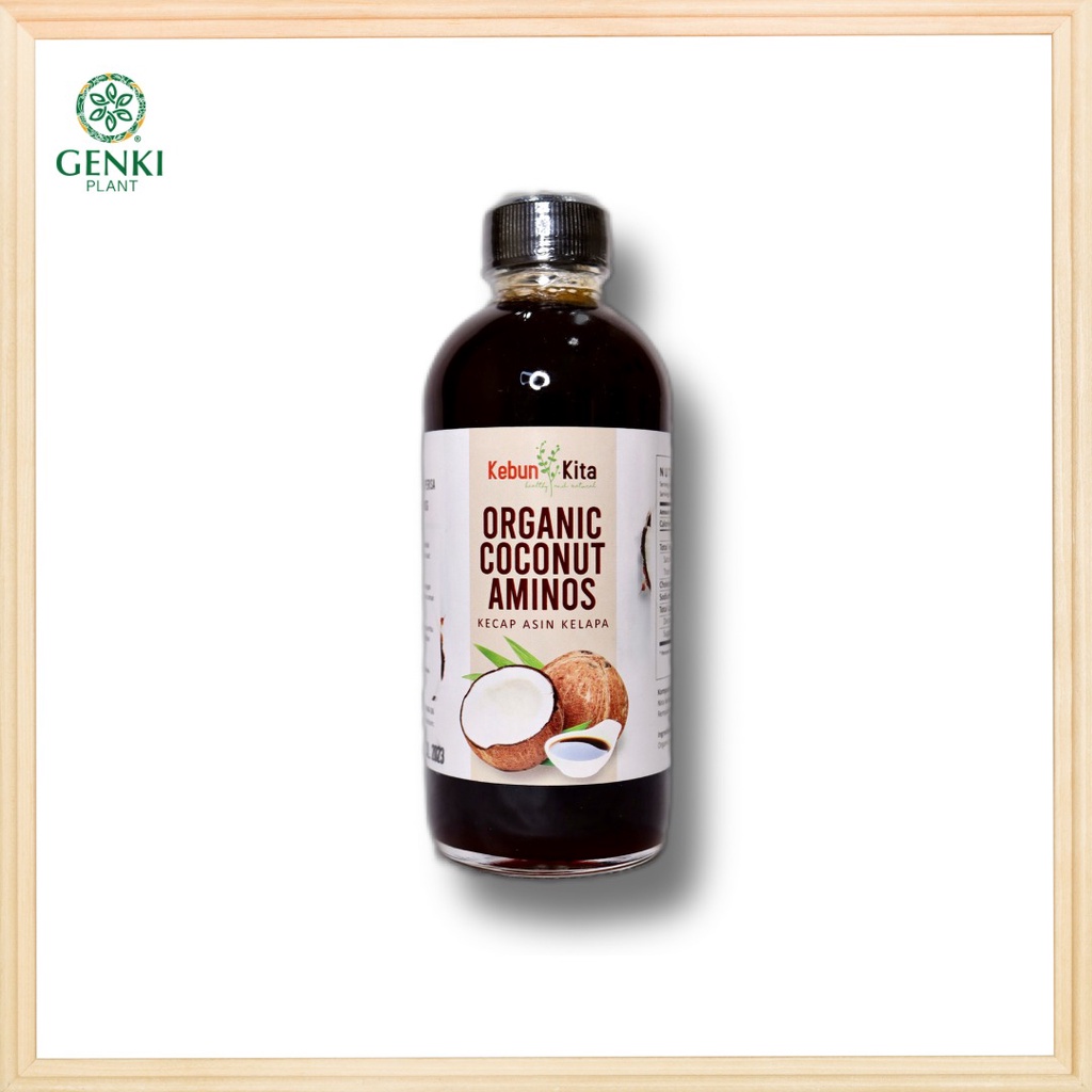 Organic Coconut Aminos / Kecap Asin Kelapa - 250 ml