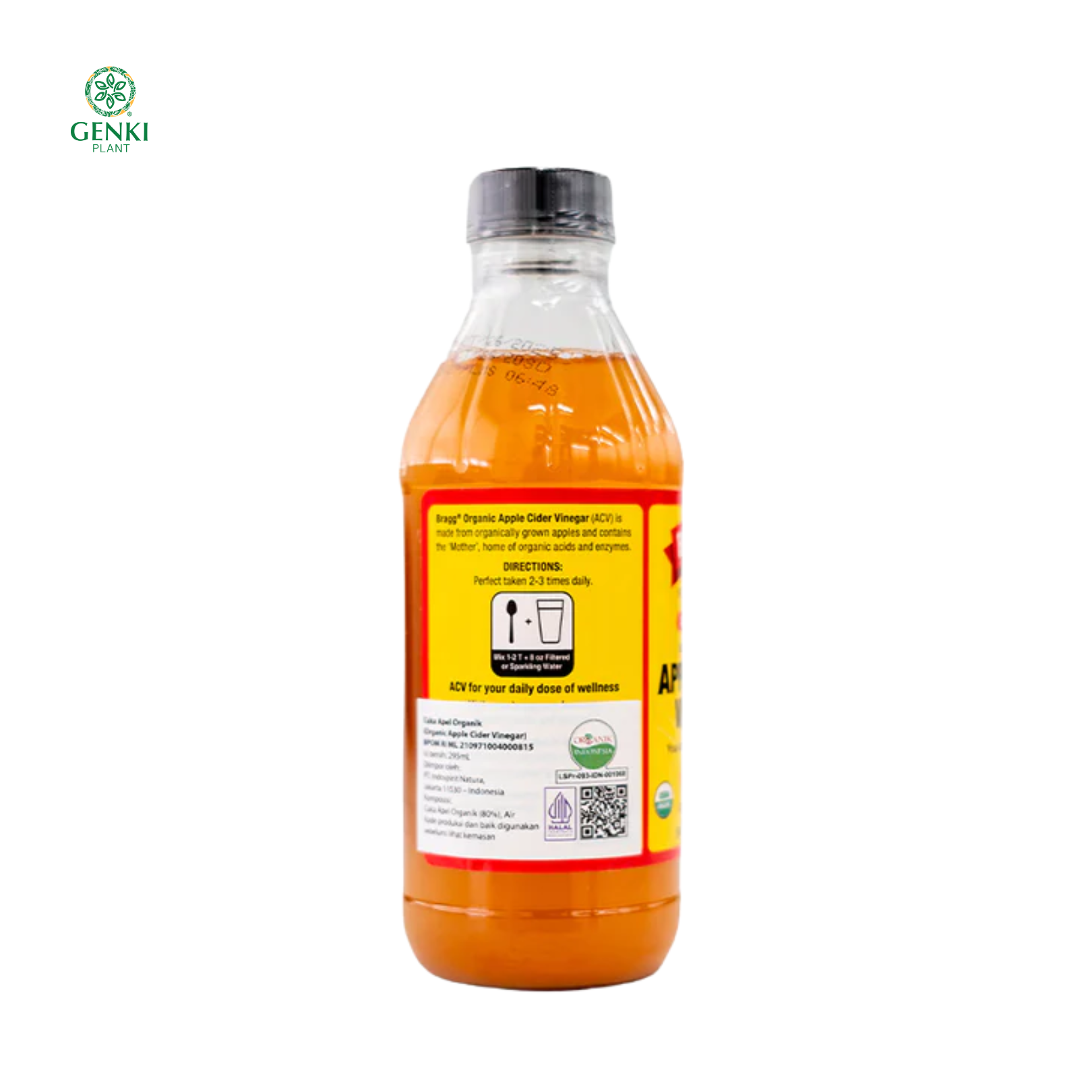 Bragg Apple Cider Vinegar (Cuka Apel) - 295 ml thumbnail 3