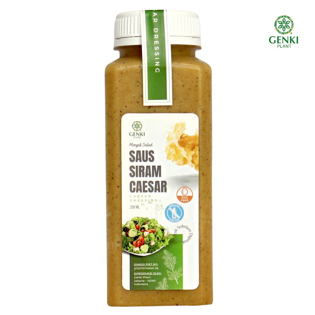 Vegan Caesar Dressing / Saus Siram Caesar / Salad Dressing - 250 ml