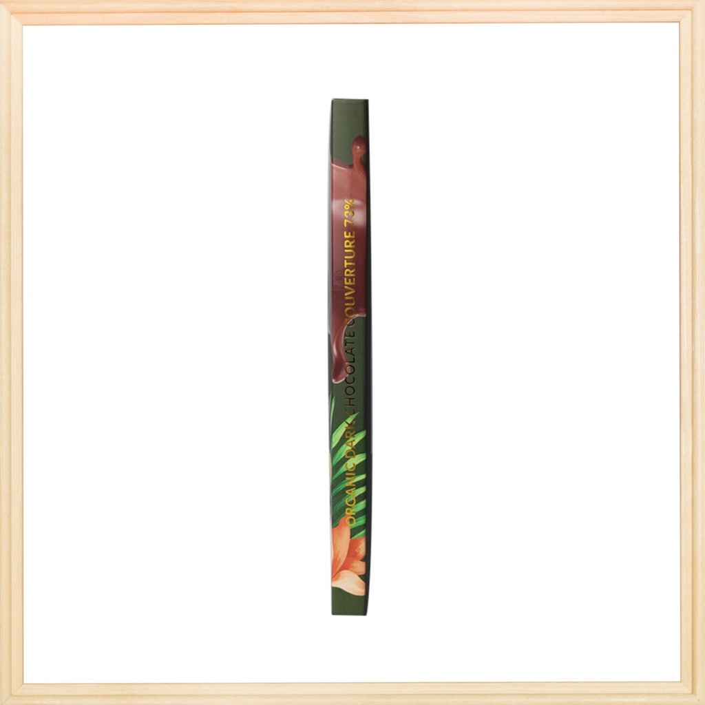 Cau Chocolates Organic Dark Chocolate 73% – 70 g thumbnail 3