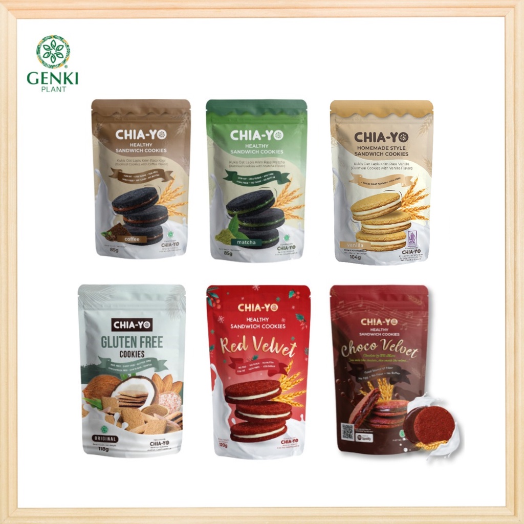 Chia-Yo Healthy Sandwich Cookies
