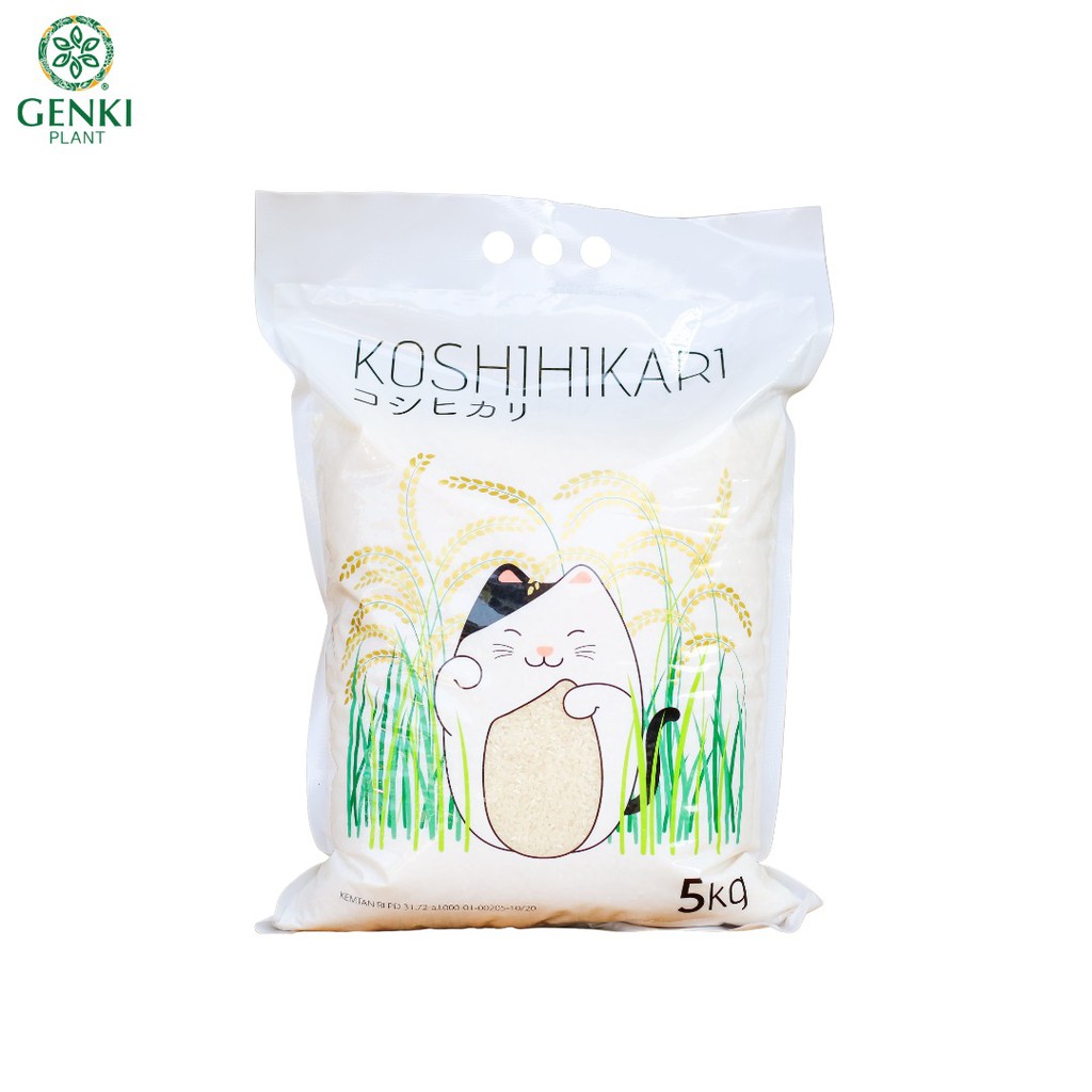 Koshihikari Japanese Rice / Beras Jepang - 5 kg