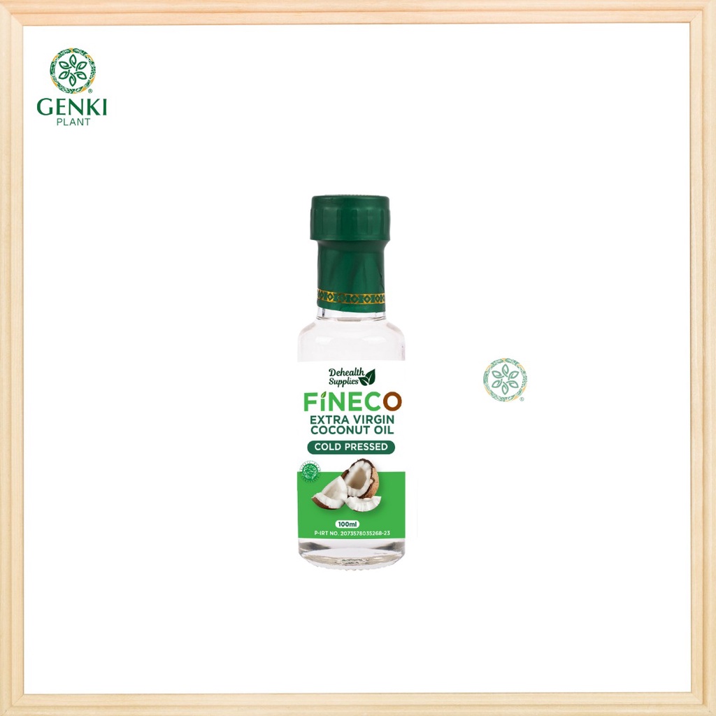 Fineco Extra Virgin Coconut Oil / Minyak Kelapa Murni - 100 ml