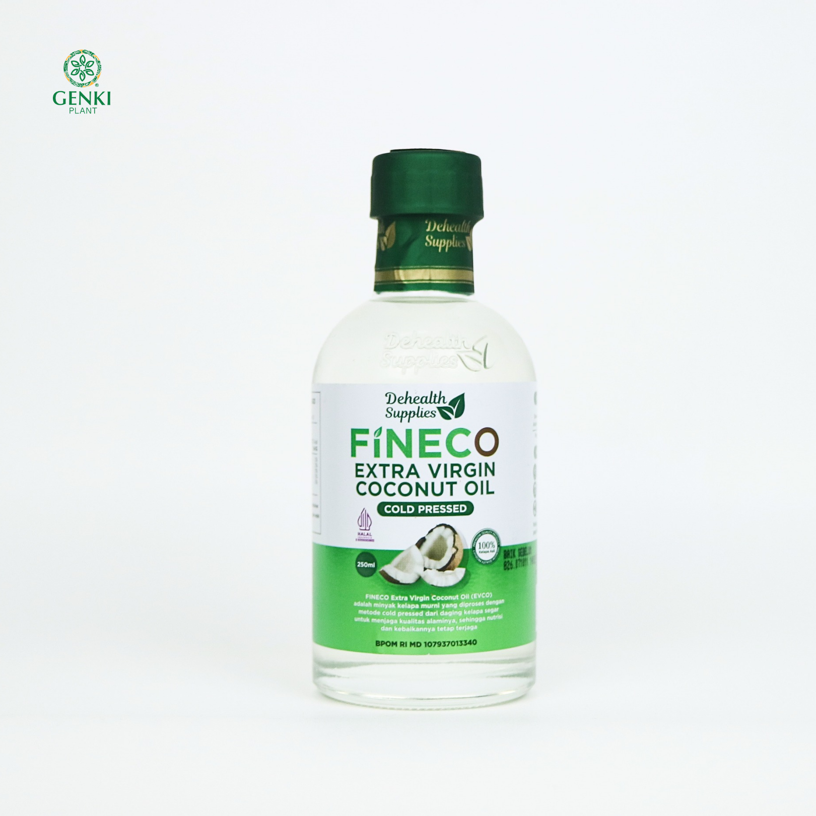 Fineco Extra Virgin Coconut Oil / Minyak Kelapa Murni - 250 ml