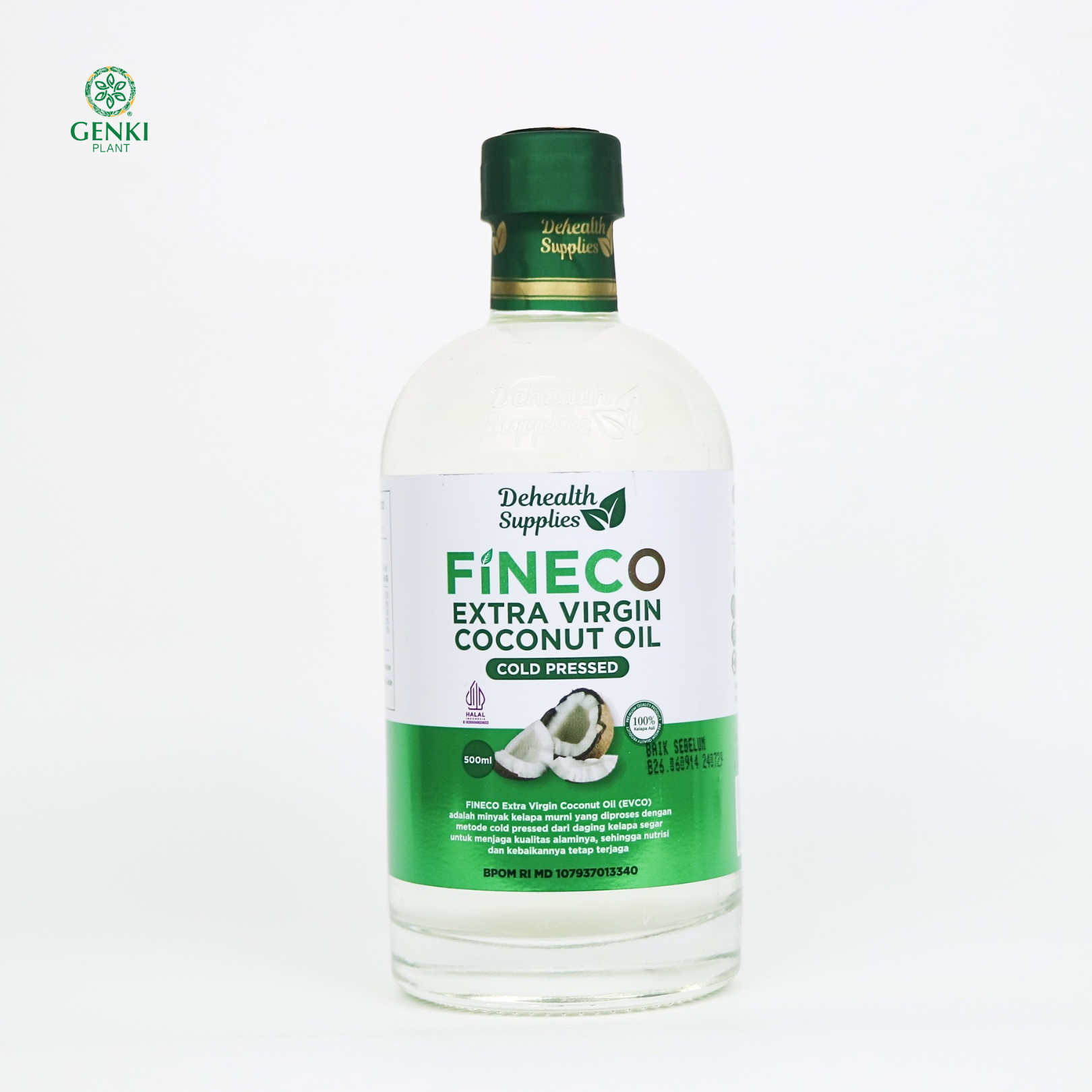 Fineco Extra Virgin Coconut Oil / Minyak Kelapa Murni - 500 ml