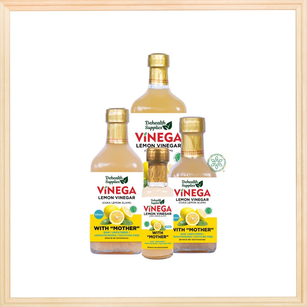 Finega Lemon Vinegar (Cuka Lemon) - 100 ml thumbnail 2