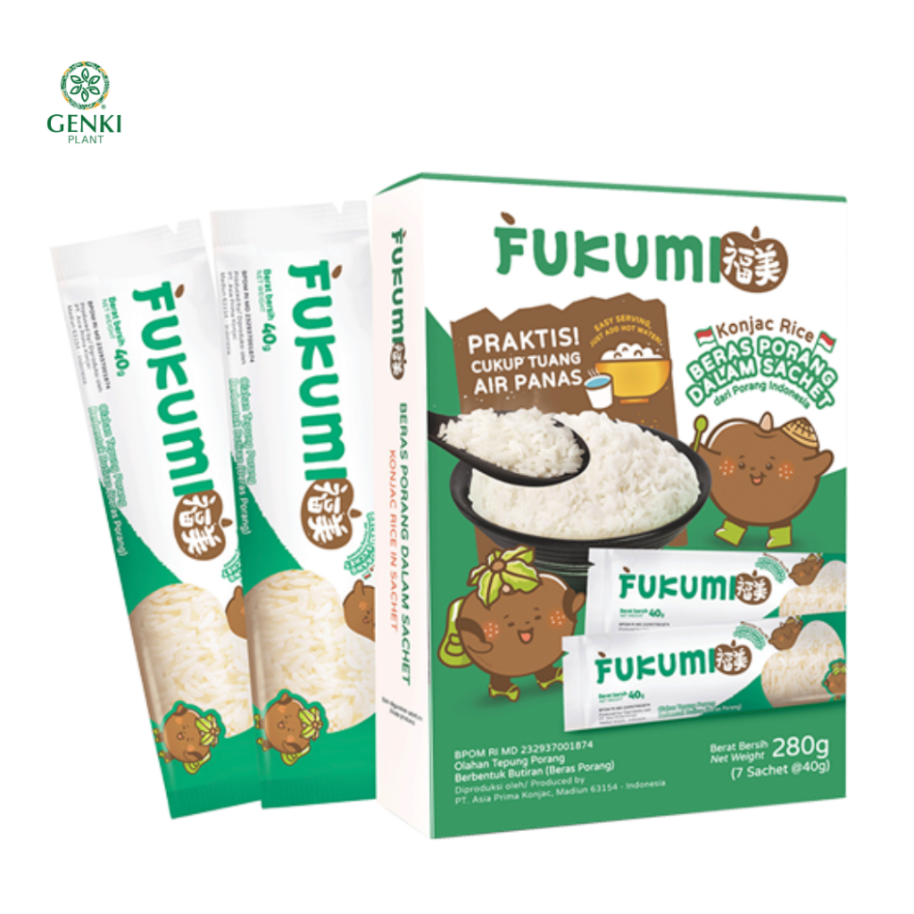 Fukumi Konjac Rice / Beras Shirataki Konnyaku - 1 sachet thumbnail 2