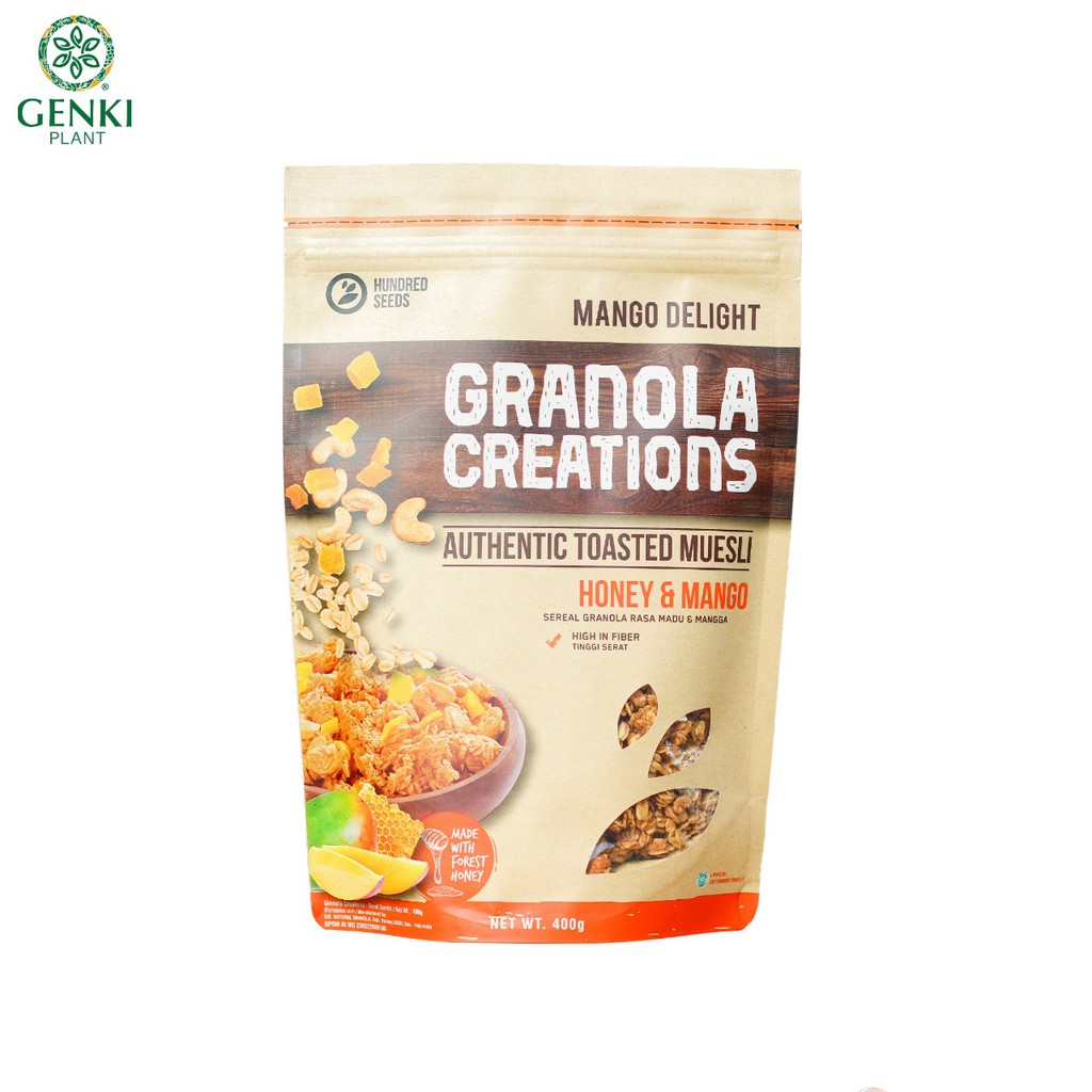 Granola Creations Toasted Muesli Honey & Mango - 400 g