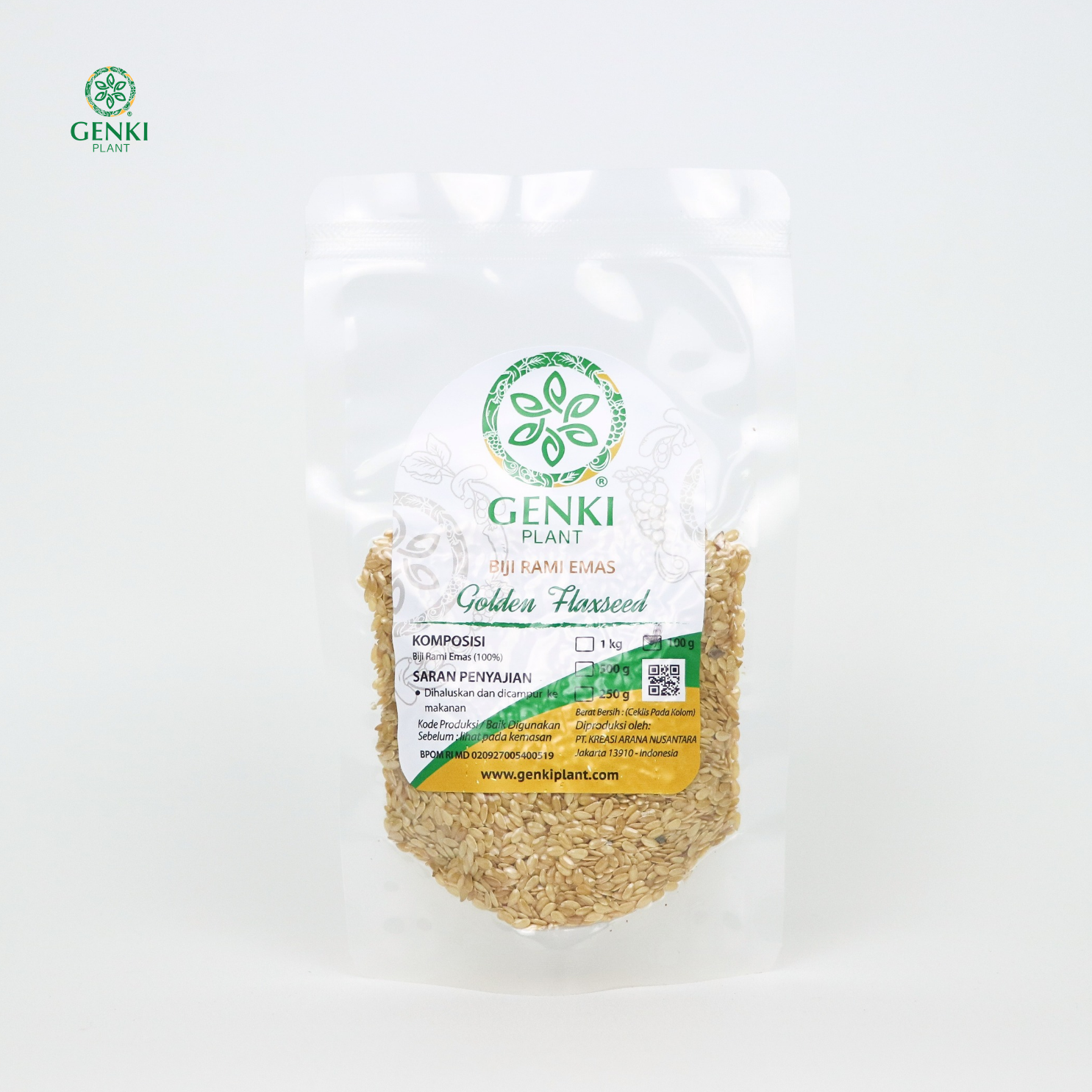 Golden Flaxseed / Biji Rami Emas - 100 g