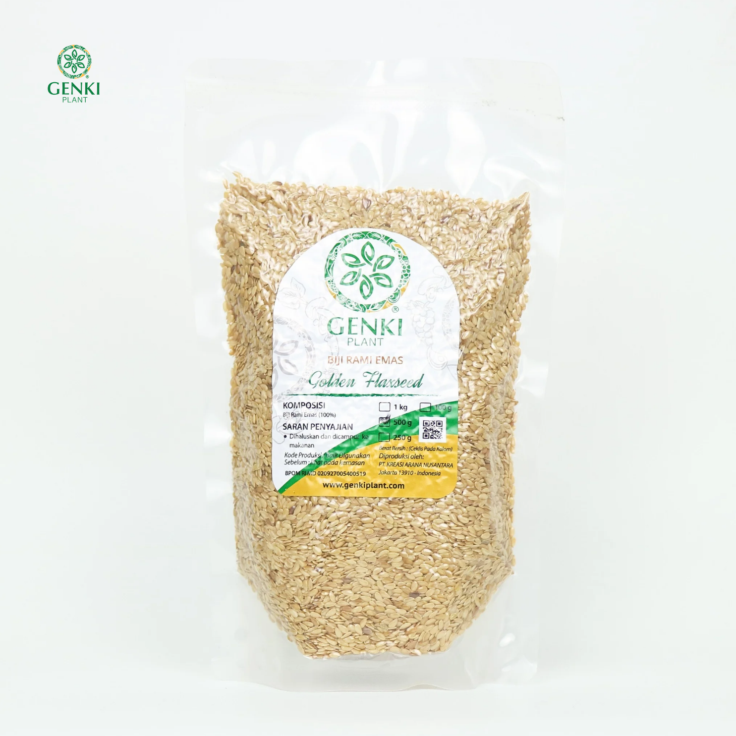 Golden Flaxseed / Biji Rami Emas - 500 g