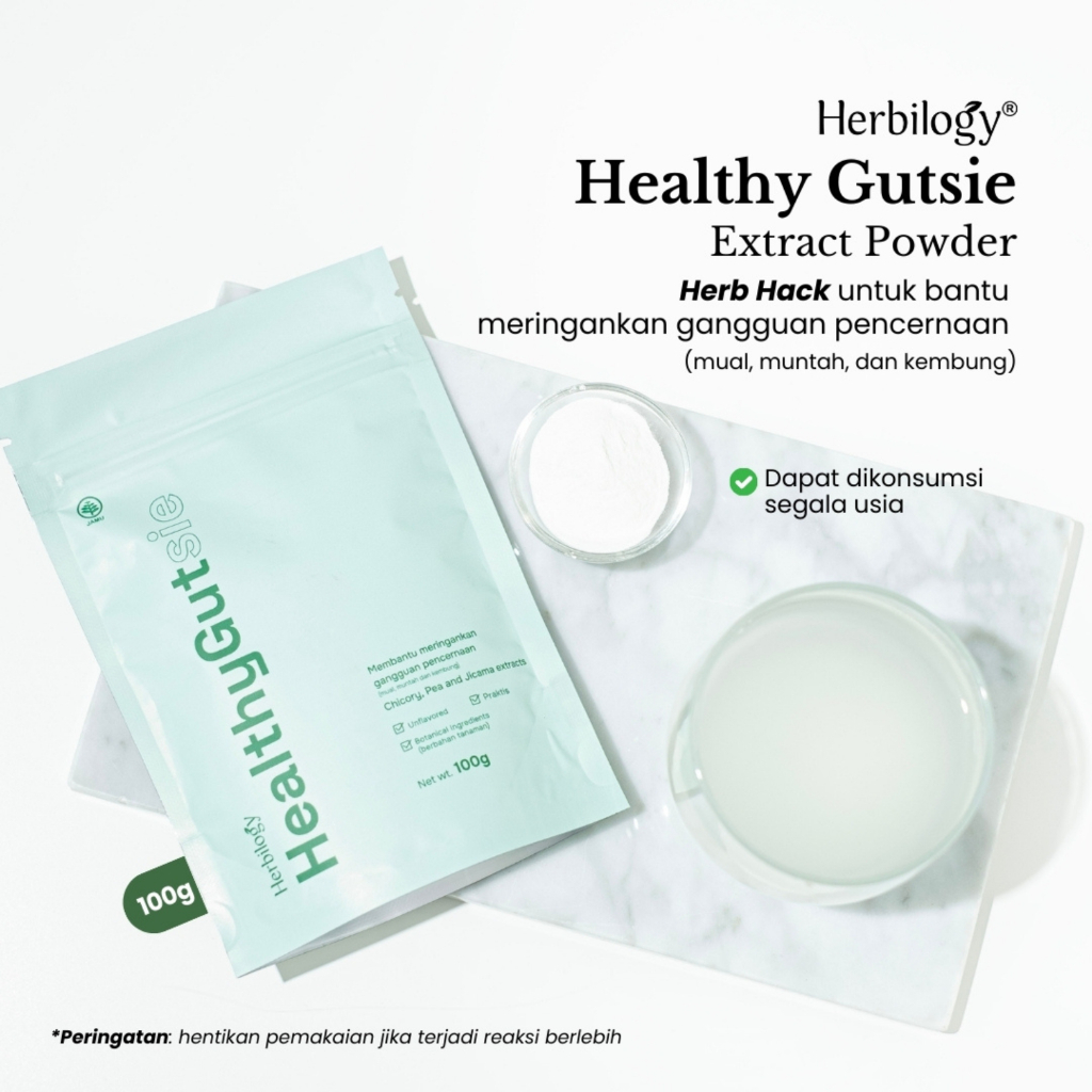Herbilogy Healthy Gutsie / Inulin, Fiber & Prebiotic - 100 g thumbnail 3
