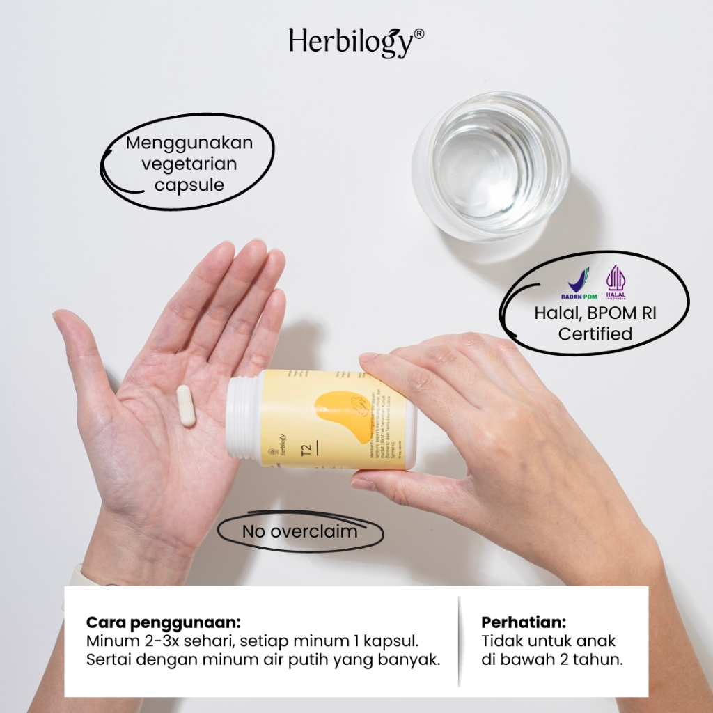 Herbilogy T2 Capsule - 30 capsules thumbnail 4