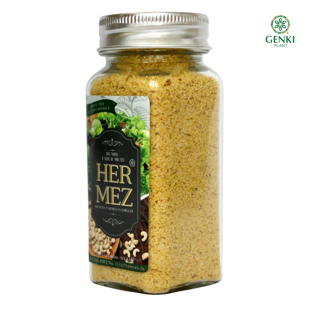 Hermez Parmesan Cheeze / Vegan Parmesan / Keju Vegan - 70 g thumbnail 2